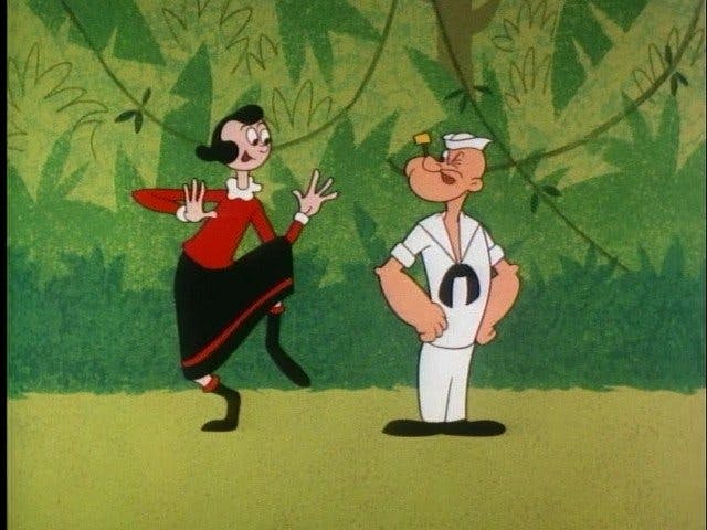 O Marinheiro Popeye - episódio 1x14