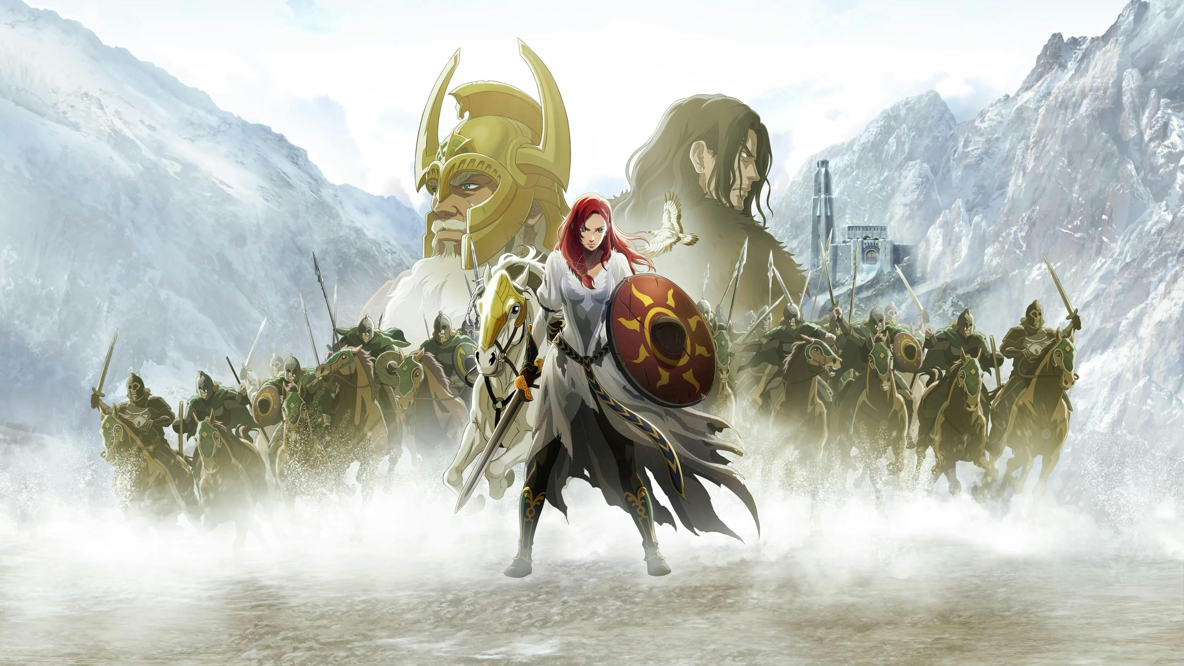 O Senhor dos Anéis: A Guerra dos Rohirrim backdrop