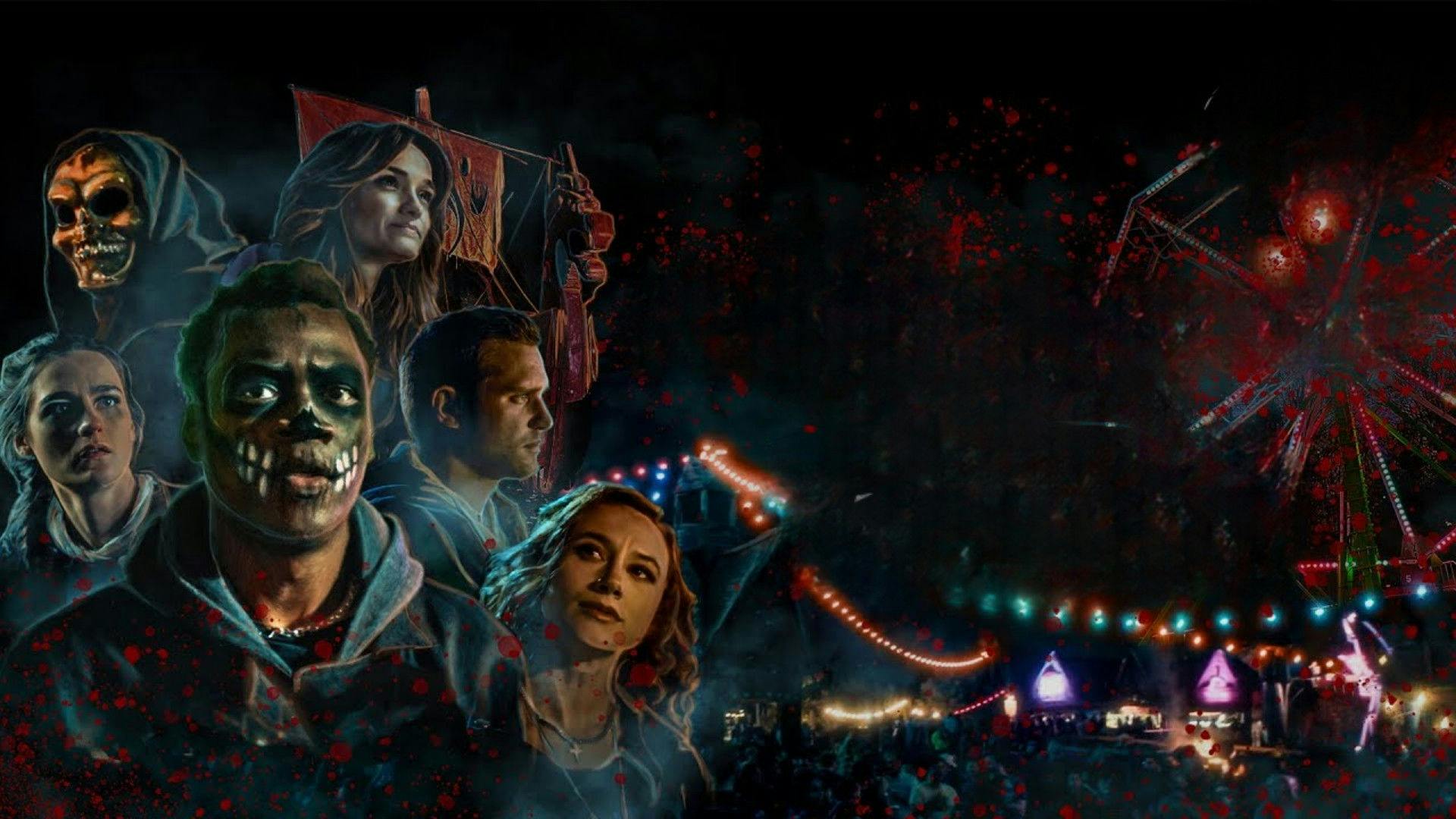 The Haunted Forest backdrop