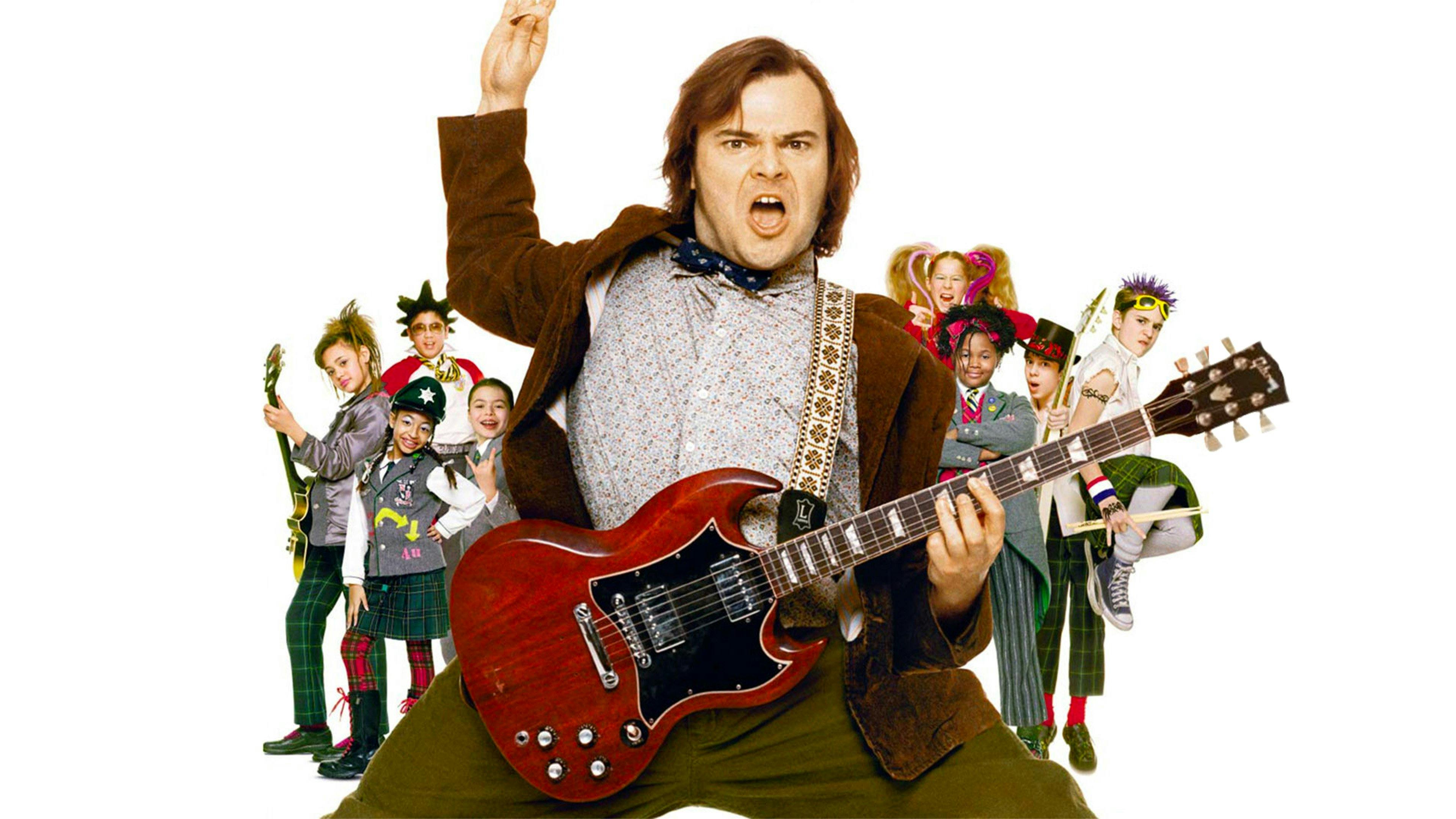 Escola de Rock backdrop