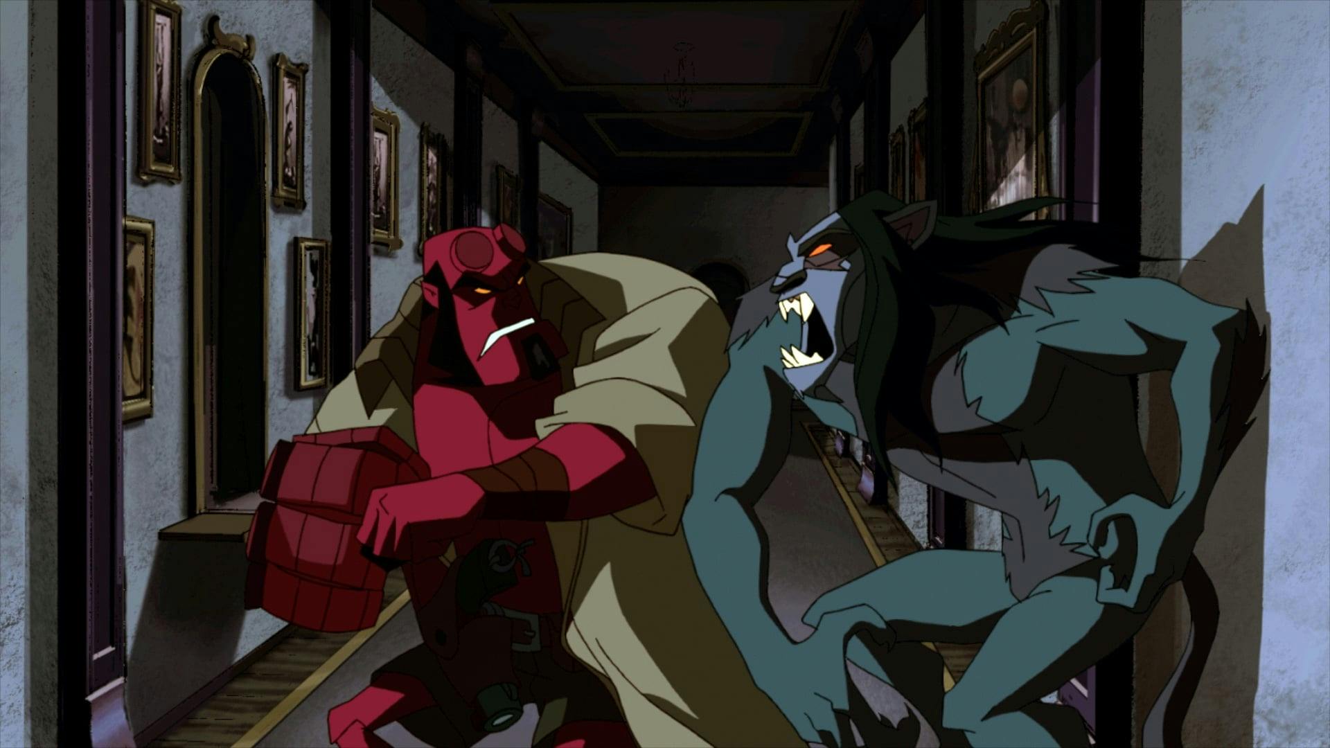 Hellboy Animated: O Espírito de Fantasma backdrop