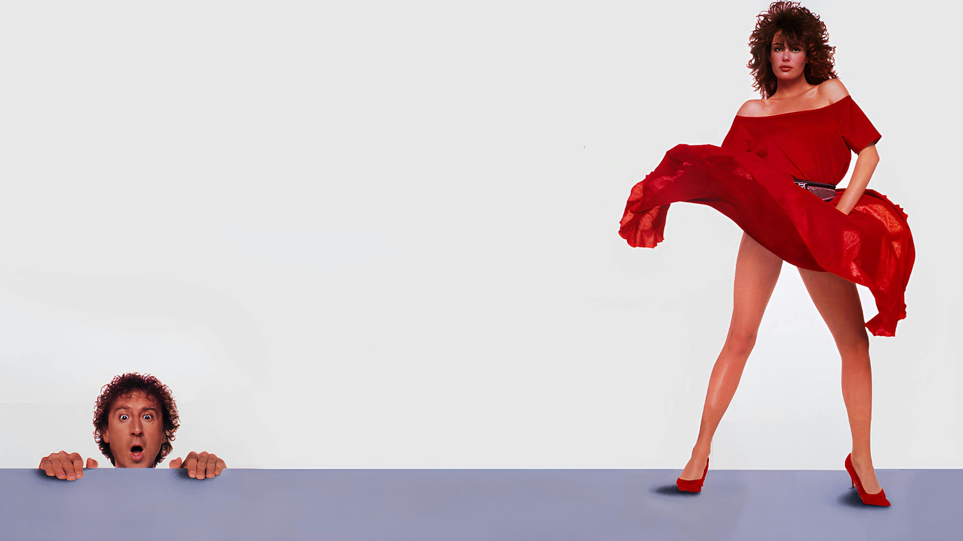 A Dama de Vermelho backdrop