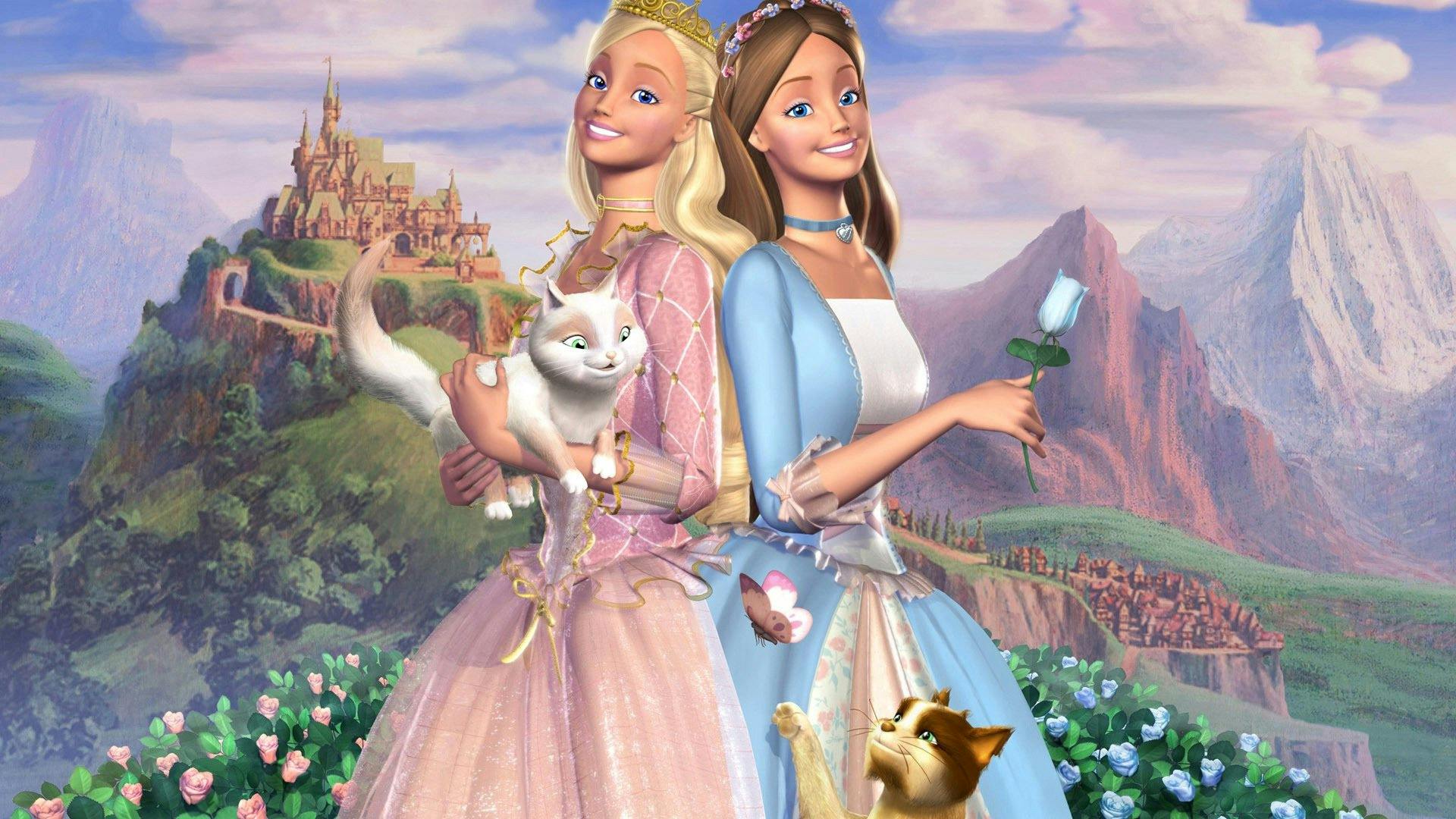 Barbie em A Princesa e a Plebéia backdrop