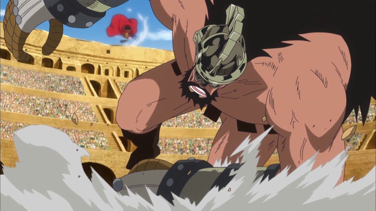 Uma Explosão de Fúria! O Gigante vs. Lucy!