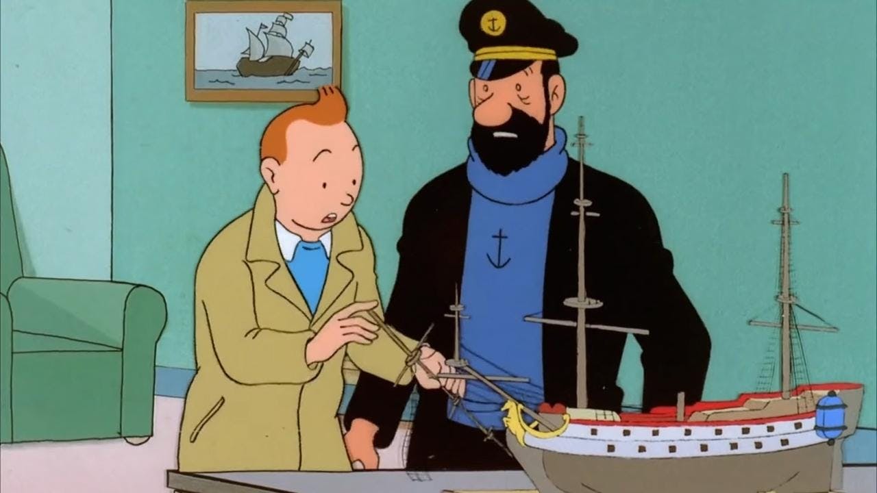 As Aventuras de Tintim - episódio 1x4