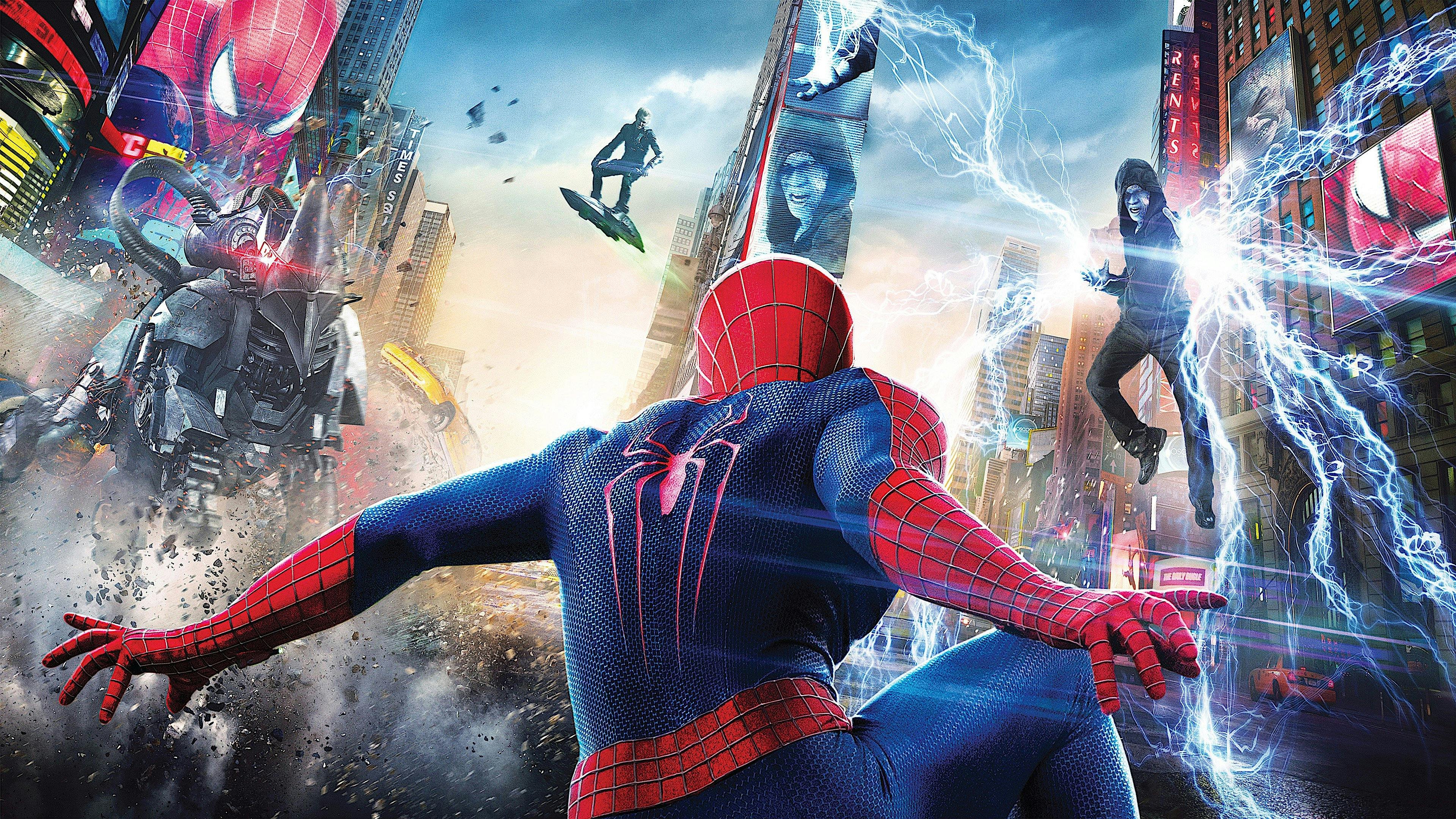 O Espetacular Homem-Aranha 2: A Ameaça de Electro backdrop