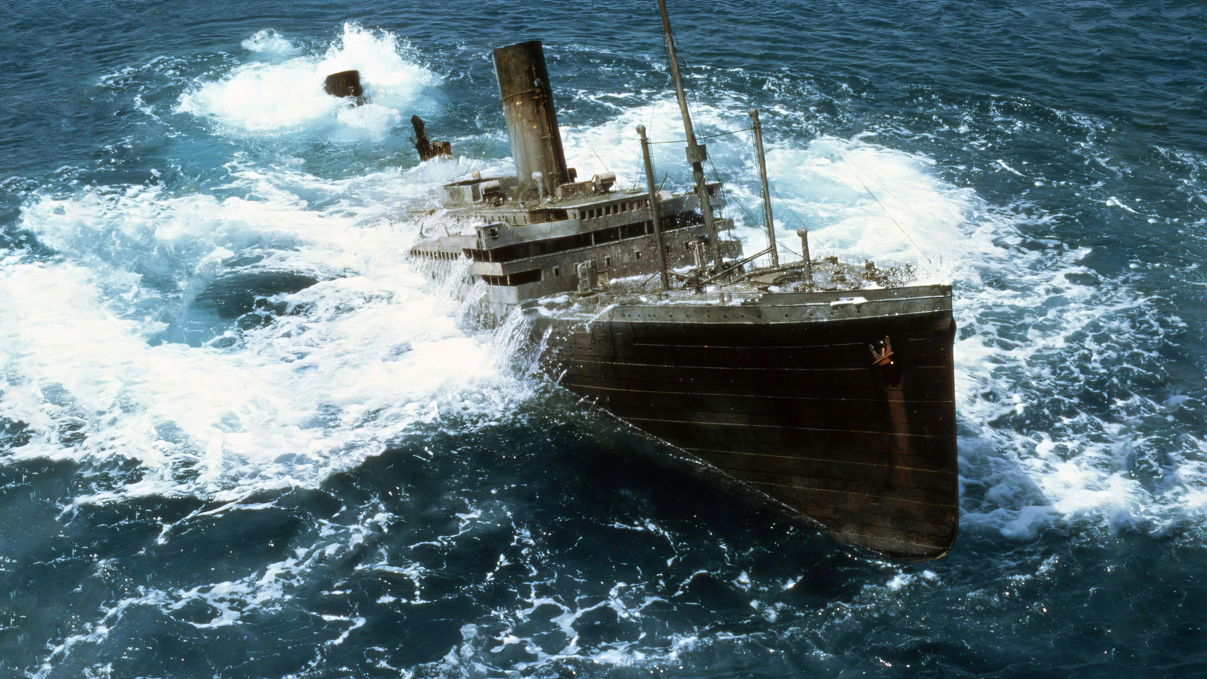 O Resgate do Titanic backdrop