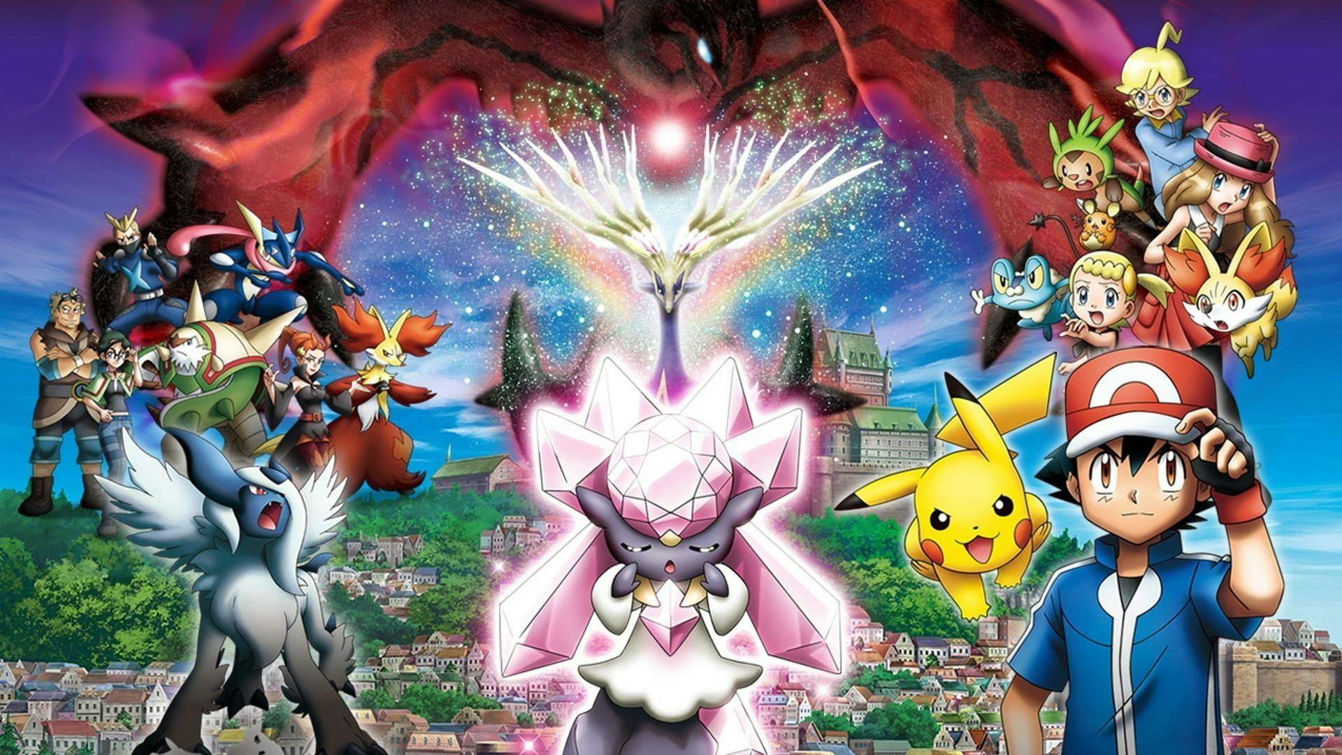 Pokémon o Filme: Diancie e o Casulo da Destruição backdrop