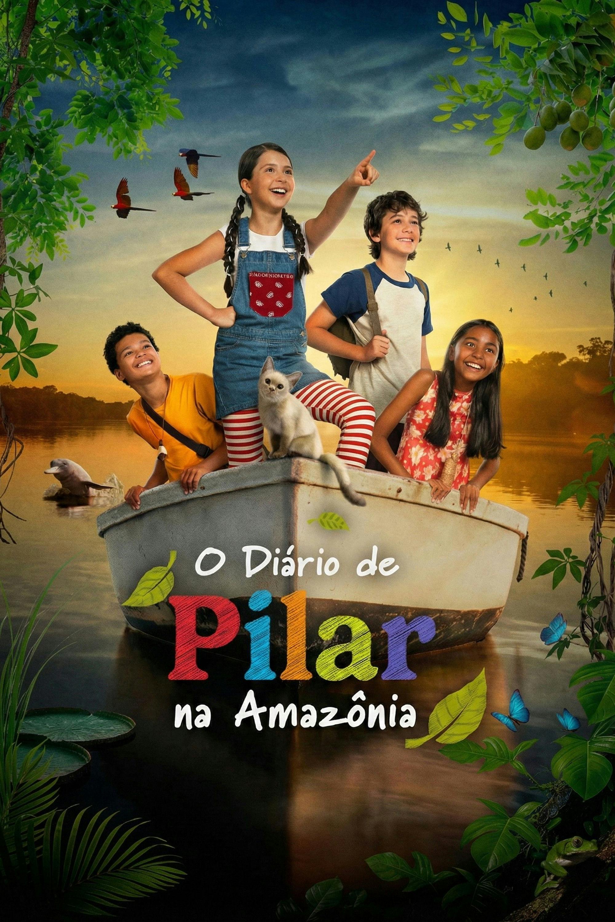 O Diário de Pilar na Amazônia backdrop