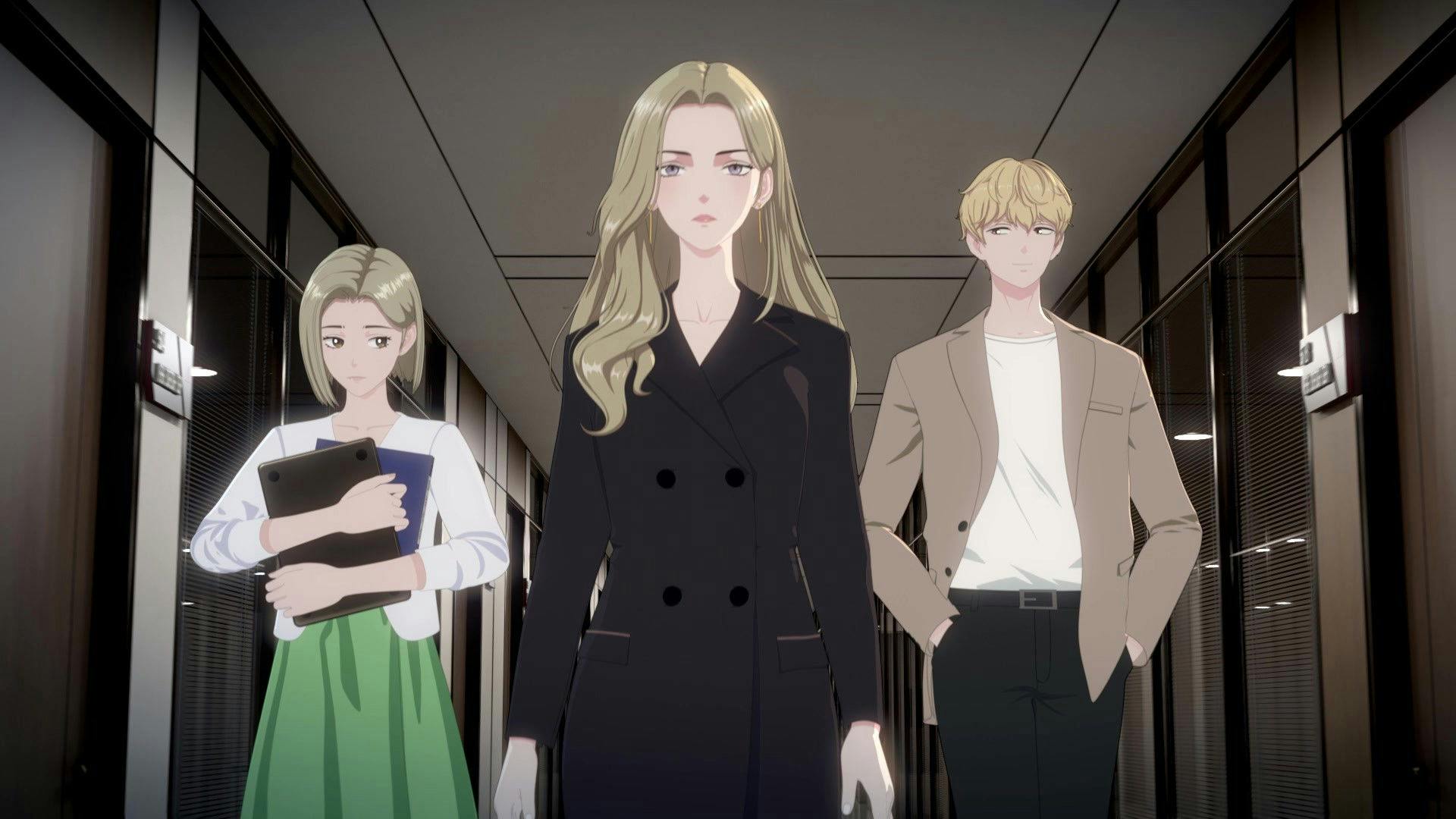 Renascida como Gata backdrop