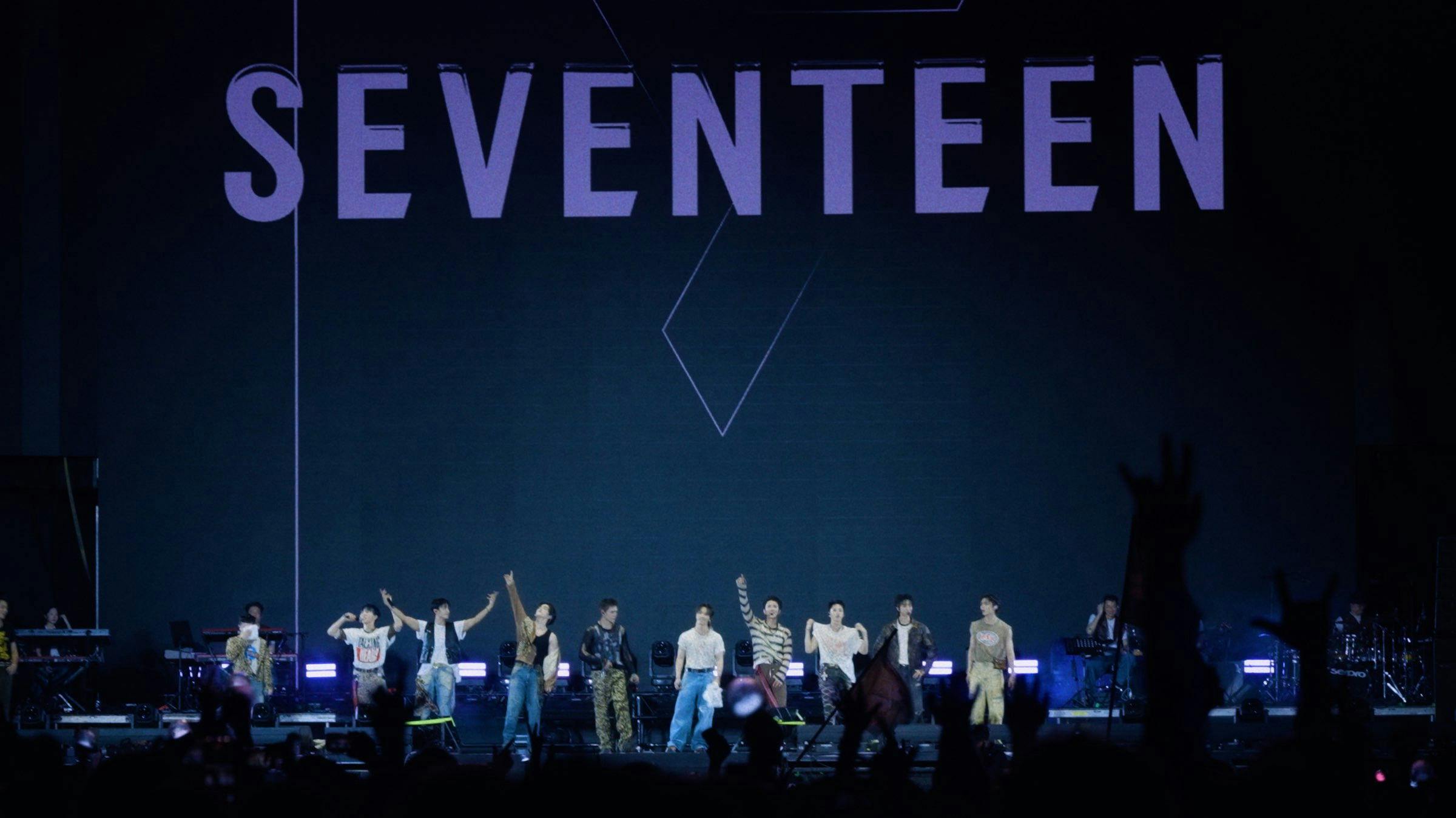SEVENTEEN: OUR CHAPTER backdrop