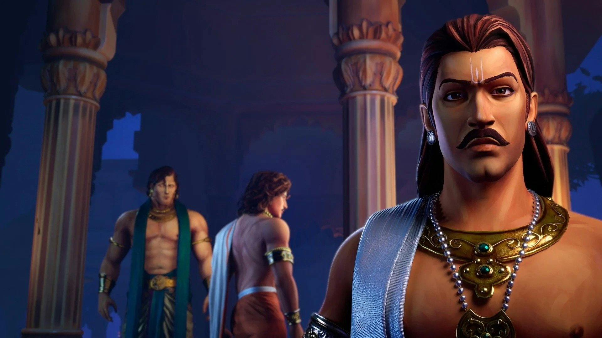 Kurukshetra: A Grande Guerra de Mahabharata backdrop