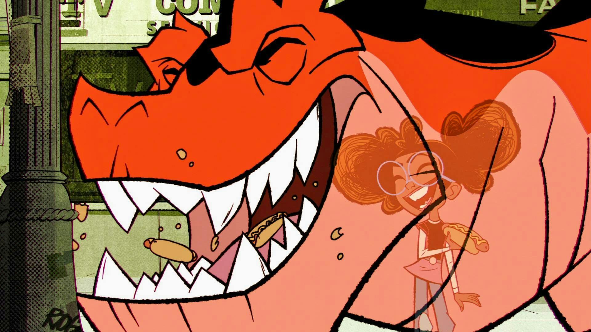 Garota da Lua e o Dinossauro Demônio - episódio 1x8