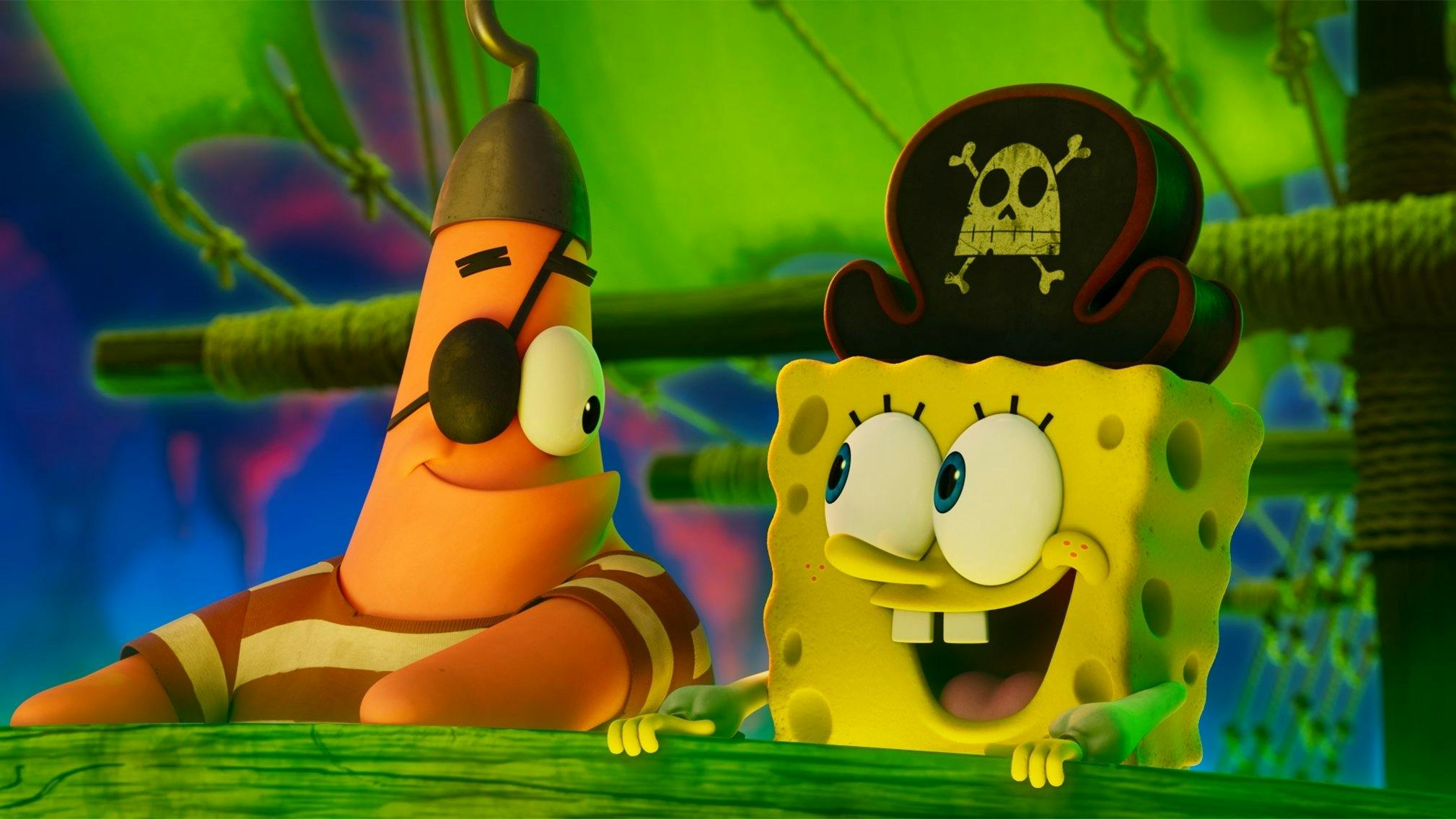 Bob Esponja: Em Busca da Calça Quadrada backdrop