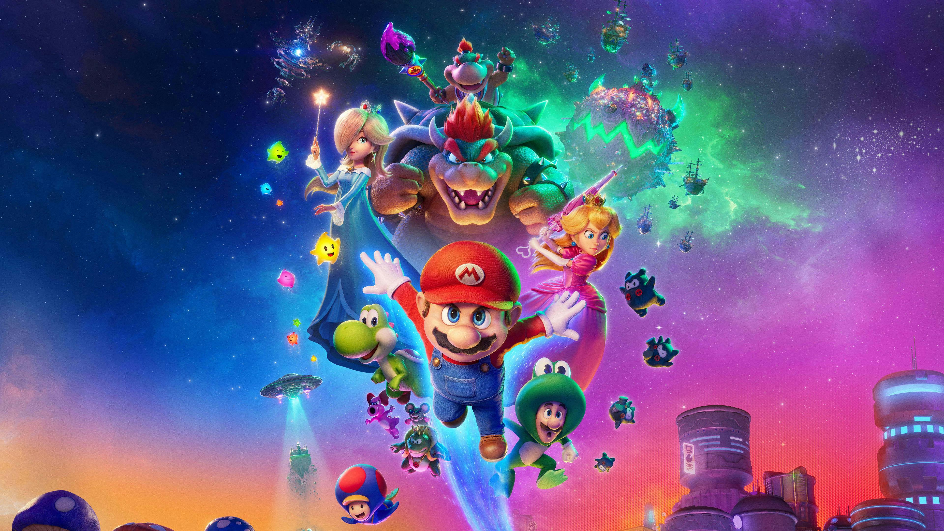 Super Mario Galaxy: O Filme backdrop
