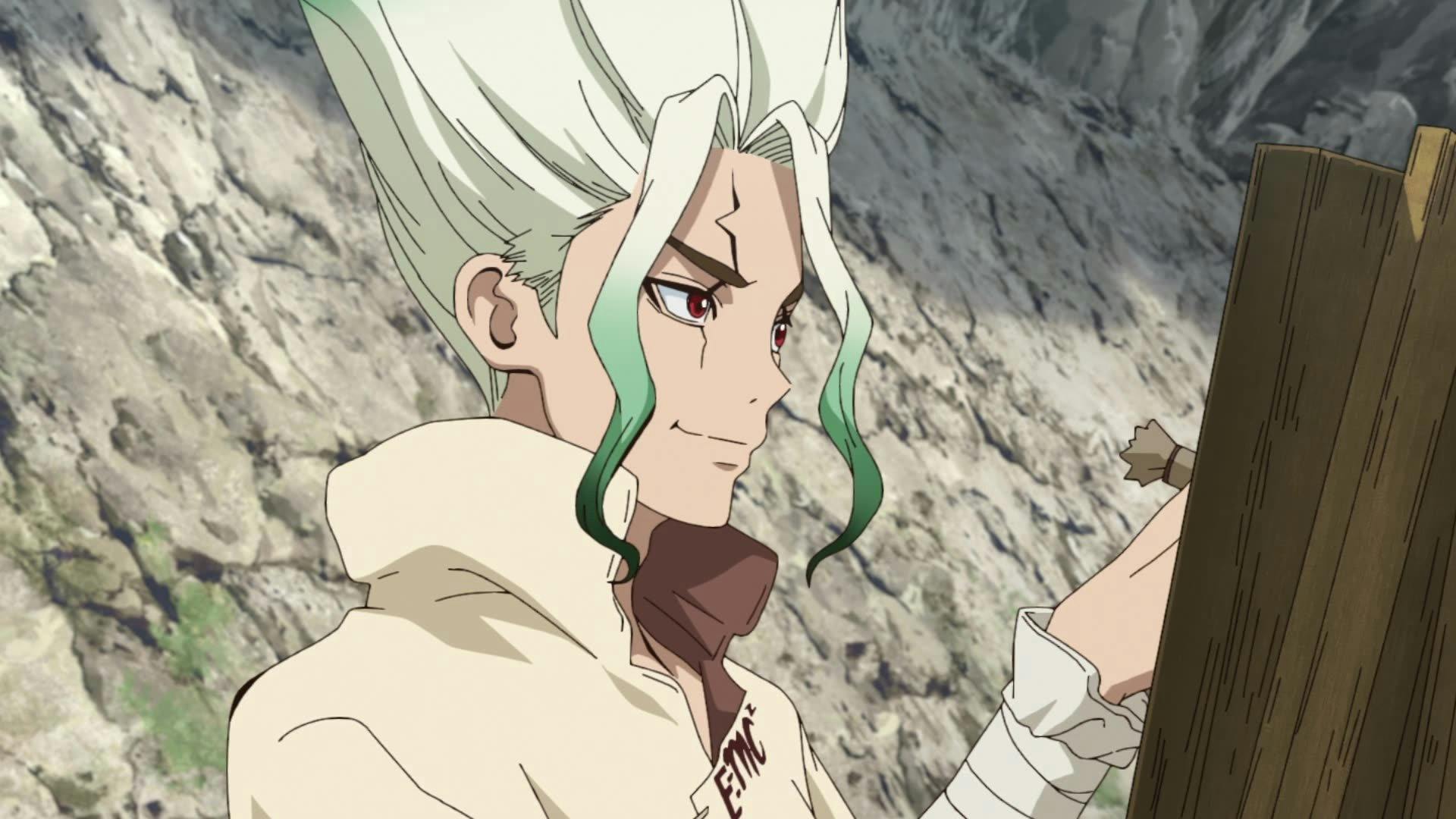 Dr. Stone Ryuusui backdrop