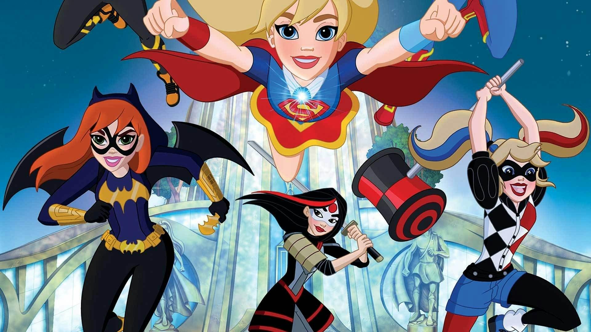DC Super Hero Girls: Heroína do Ano backdrop