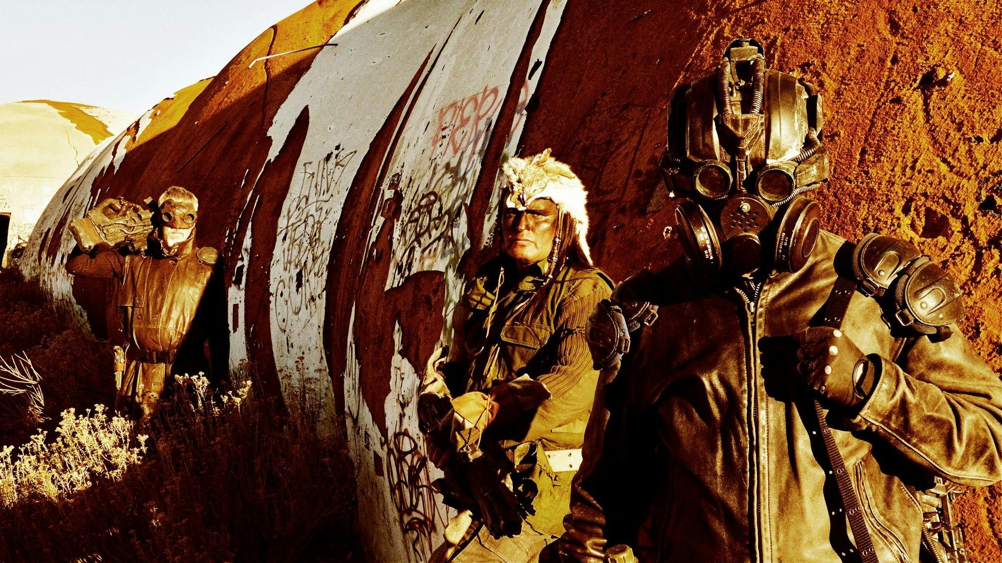 Wastelander - Guerreiros do Deserto backdrop
