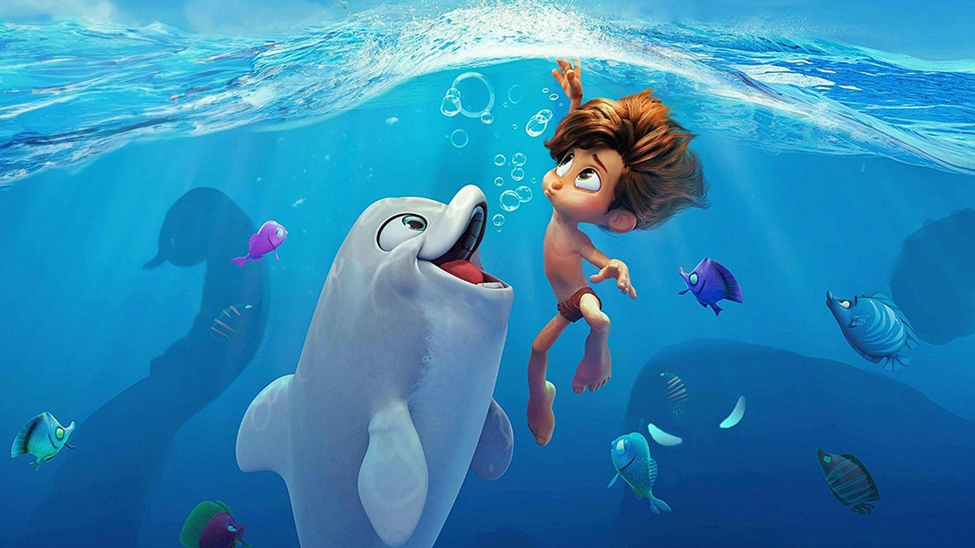 O Menino Golfinho backdrop