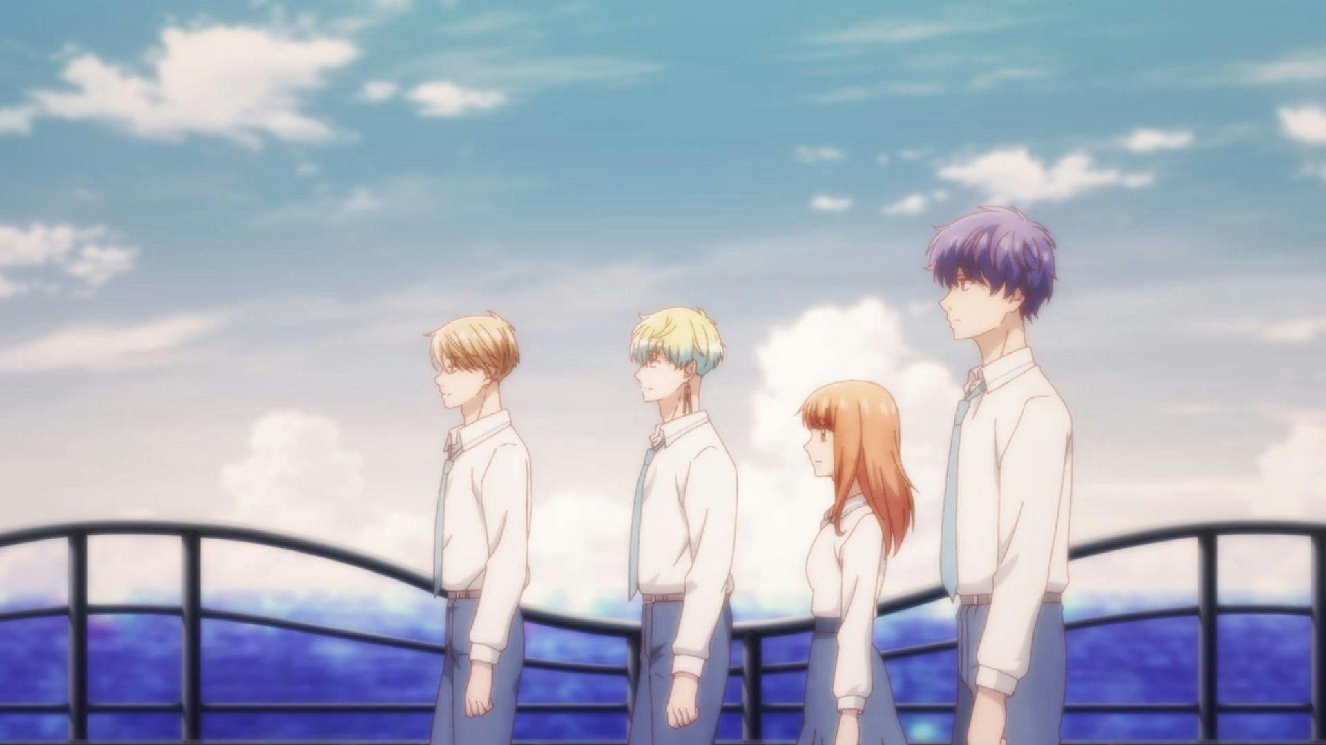 Anyway, I'm Falling in Love with You. backdrop