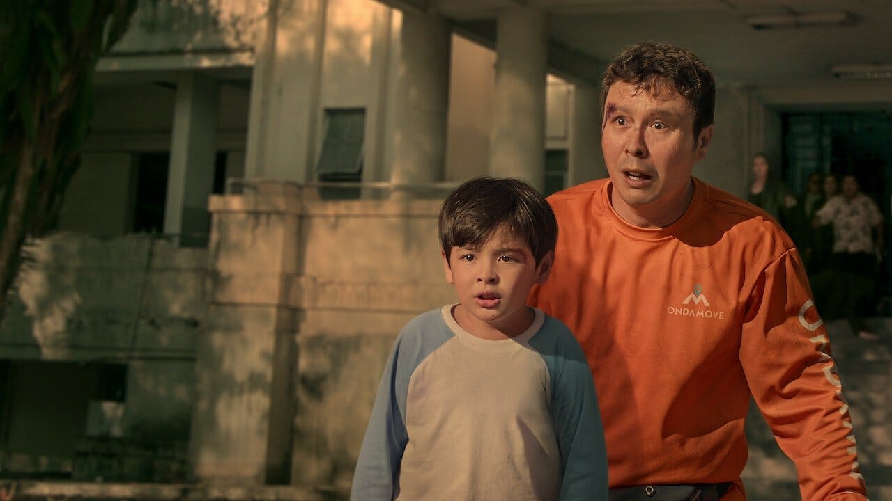 The Delivery Rider backdrop