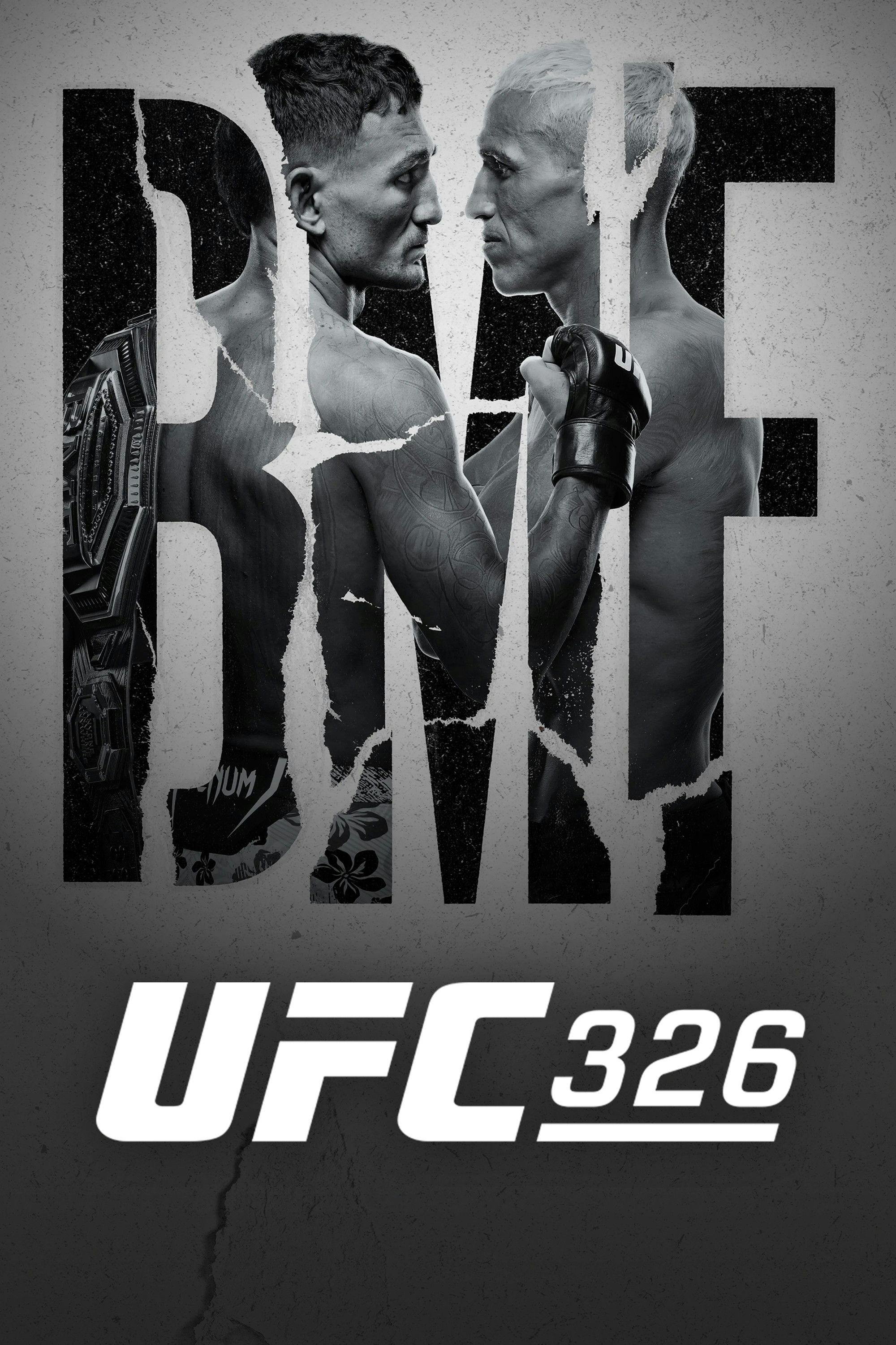 UFC 326: Holloway vs. Oliveira 2 poster