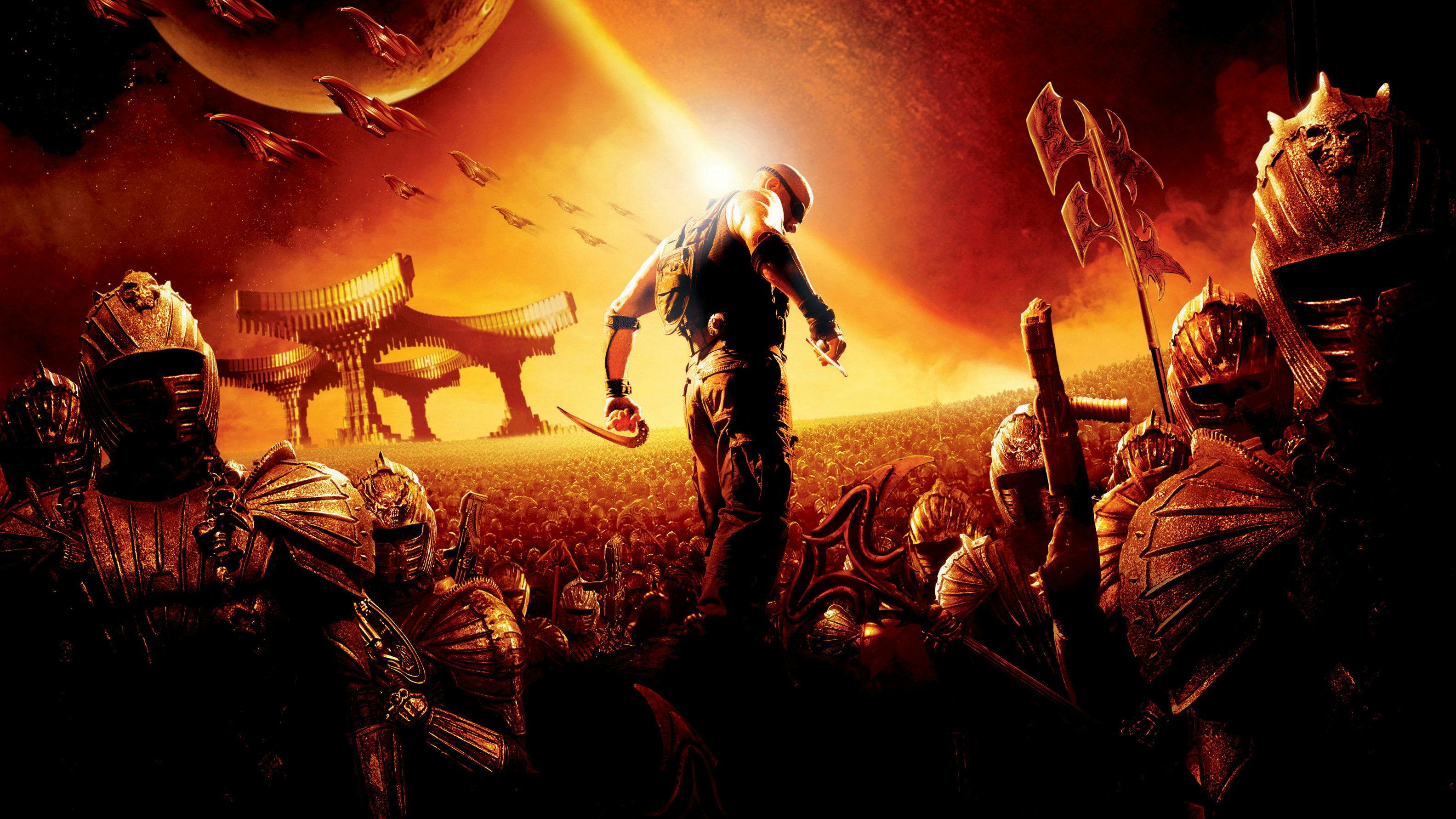 A Batalha de Riddick backdrop
