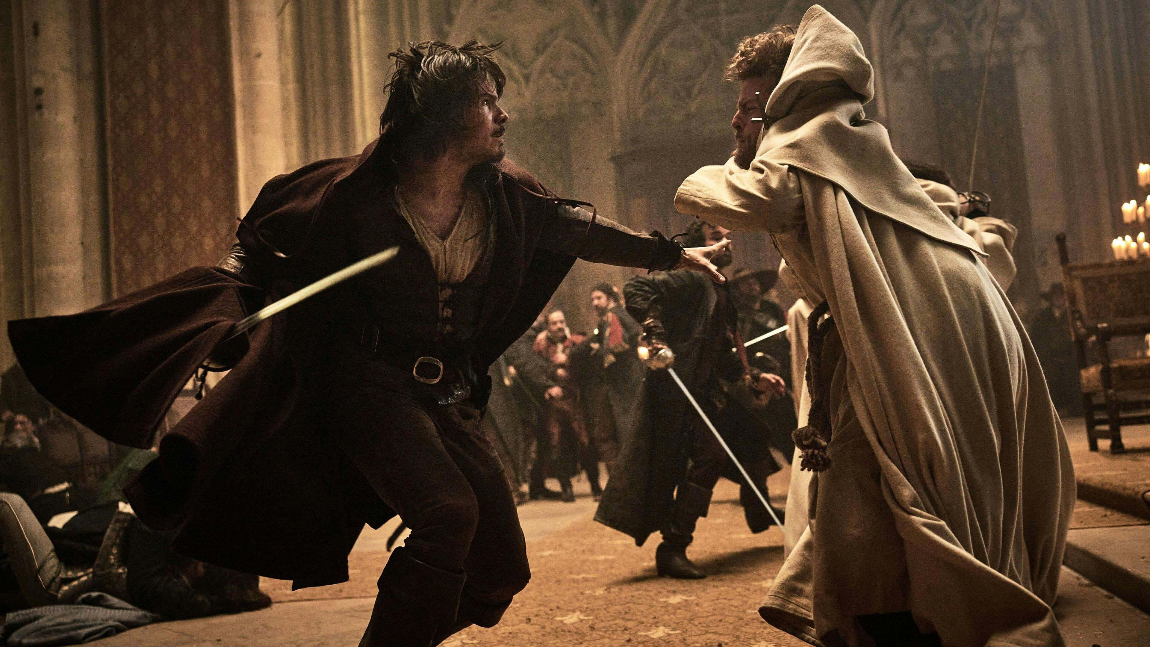 Os Três Mosqueteiros: D'Artagnan backdrop