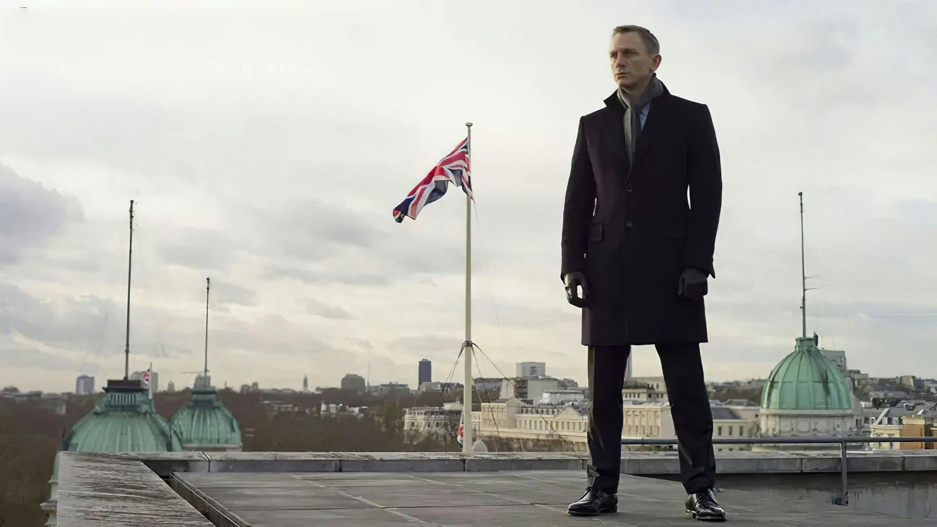 007 Operação Skyfall backdrop