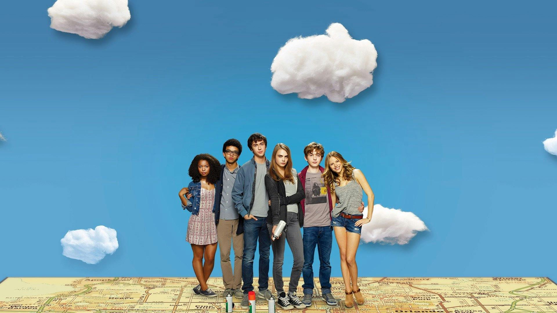 Cidades de Papel backdrop