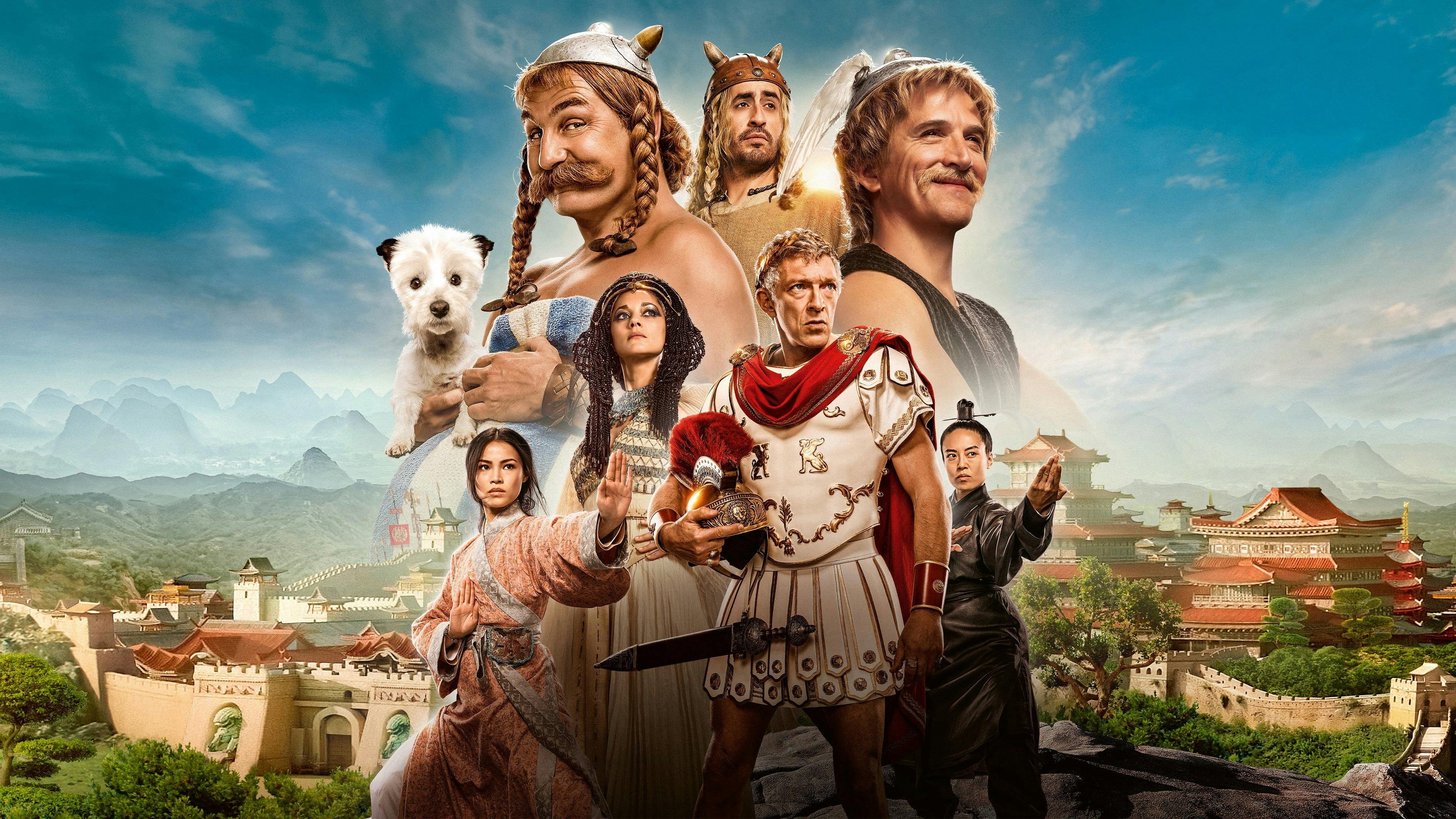 Asterix e Obelix no Reino do Meio backdrop