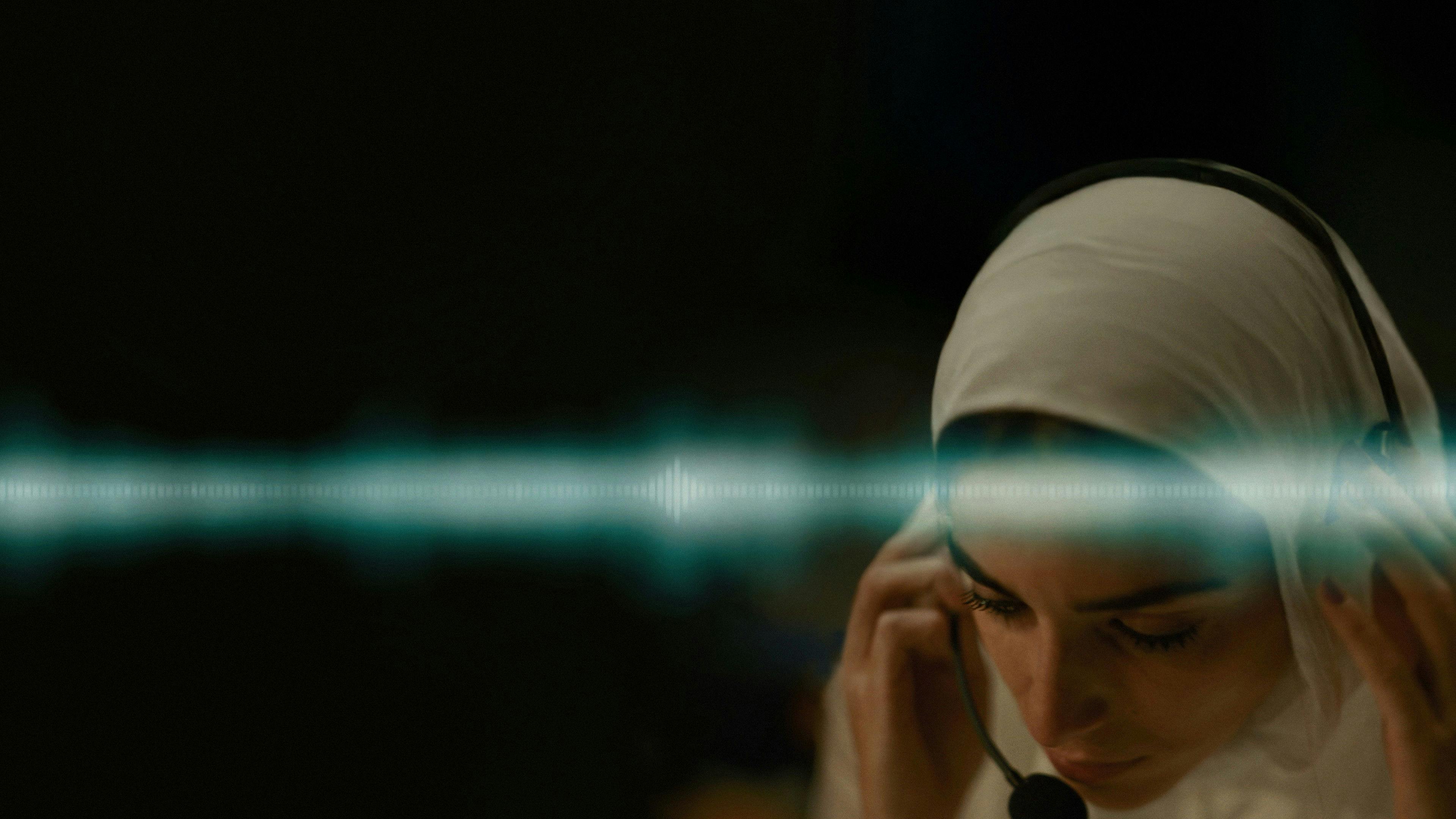 A Voz de Hind Rajab backdrop