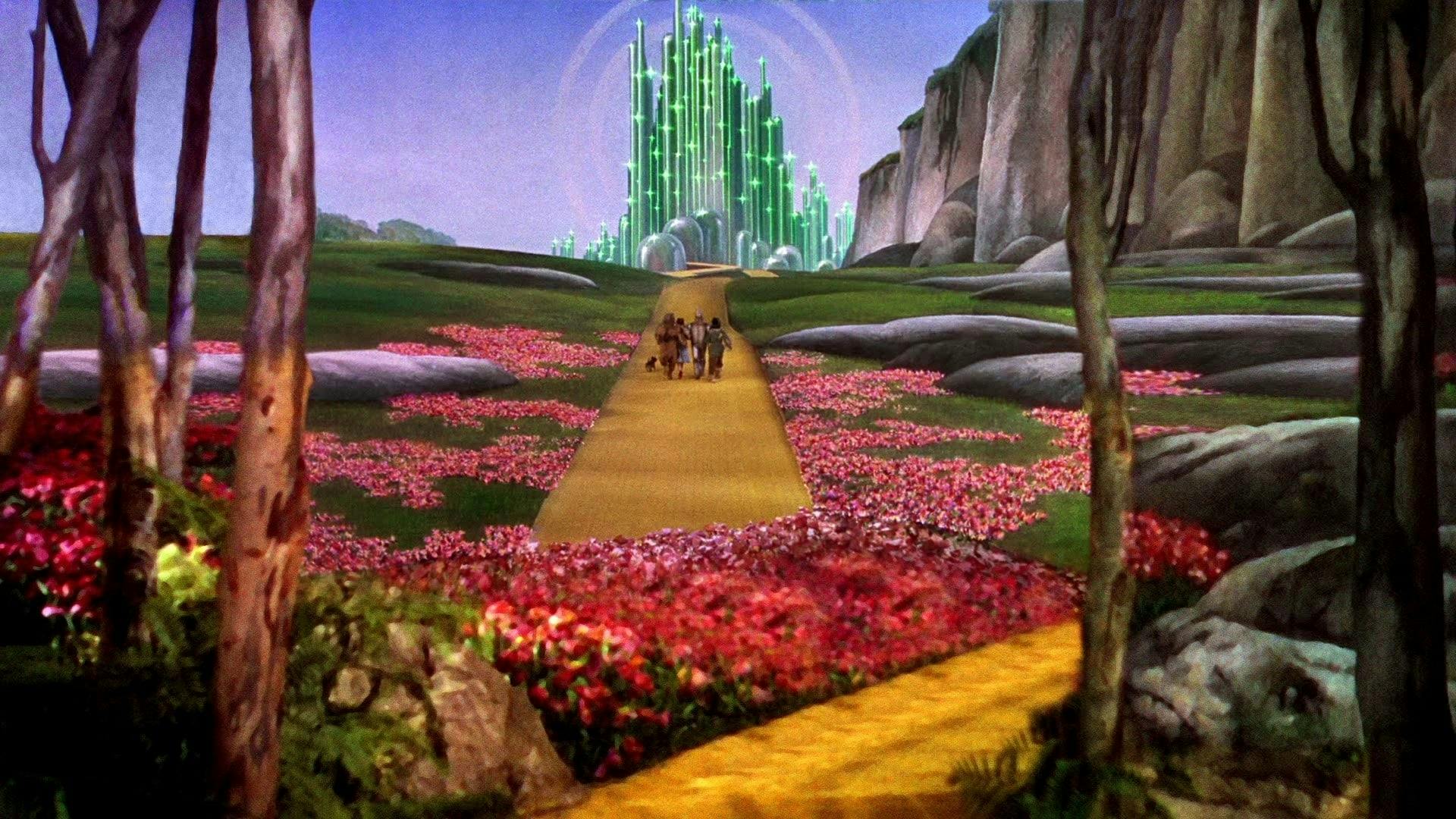 O Mágico de Oz backdrop