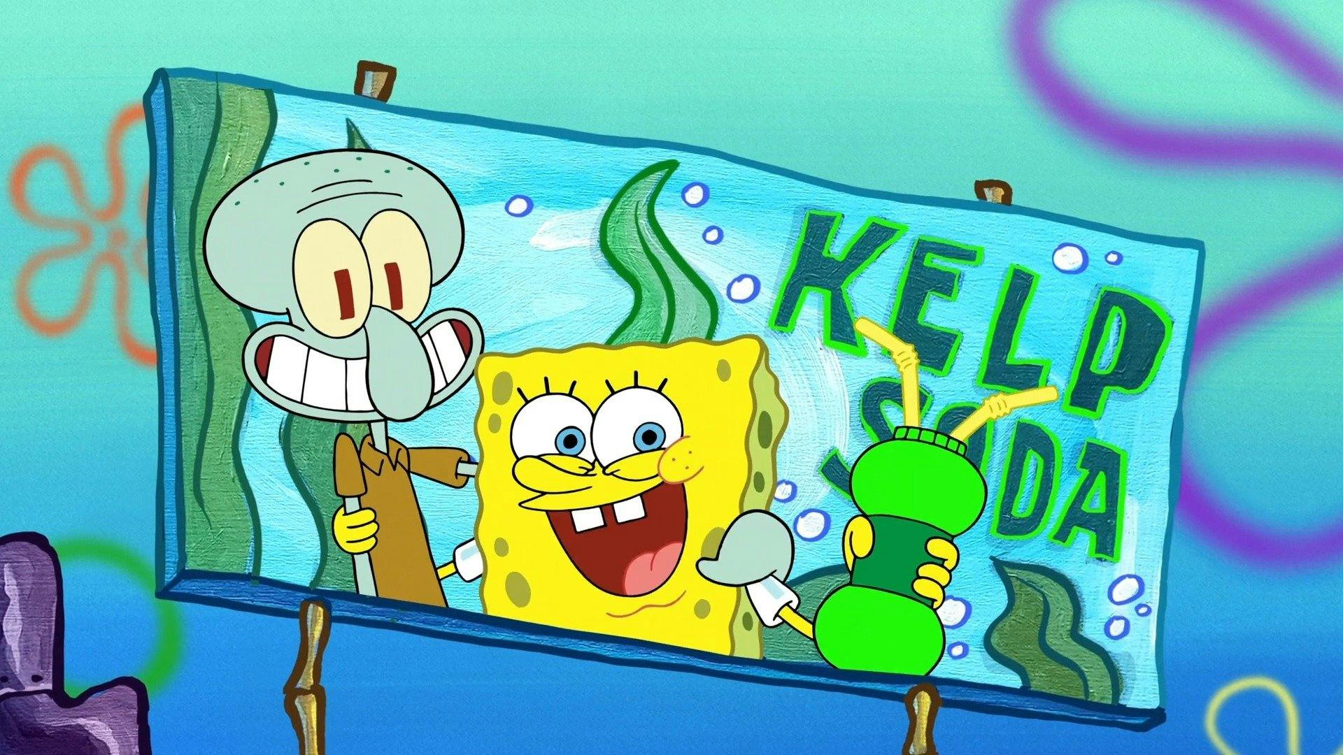 Bob Esponja Calça Quadrada