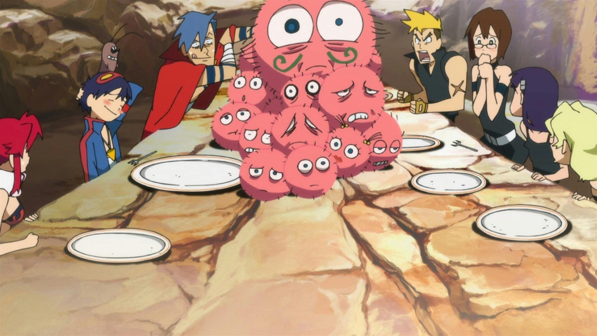 Gurren Lagann - episódio 1x4