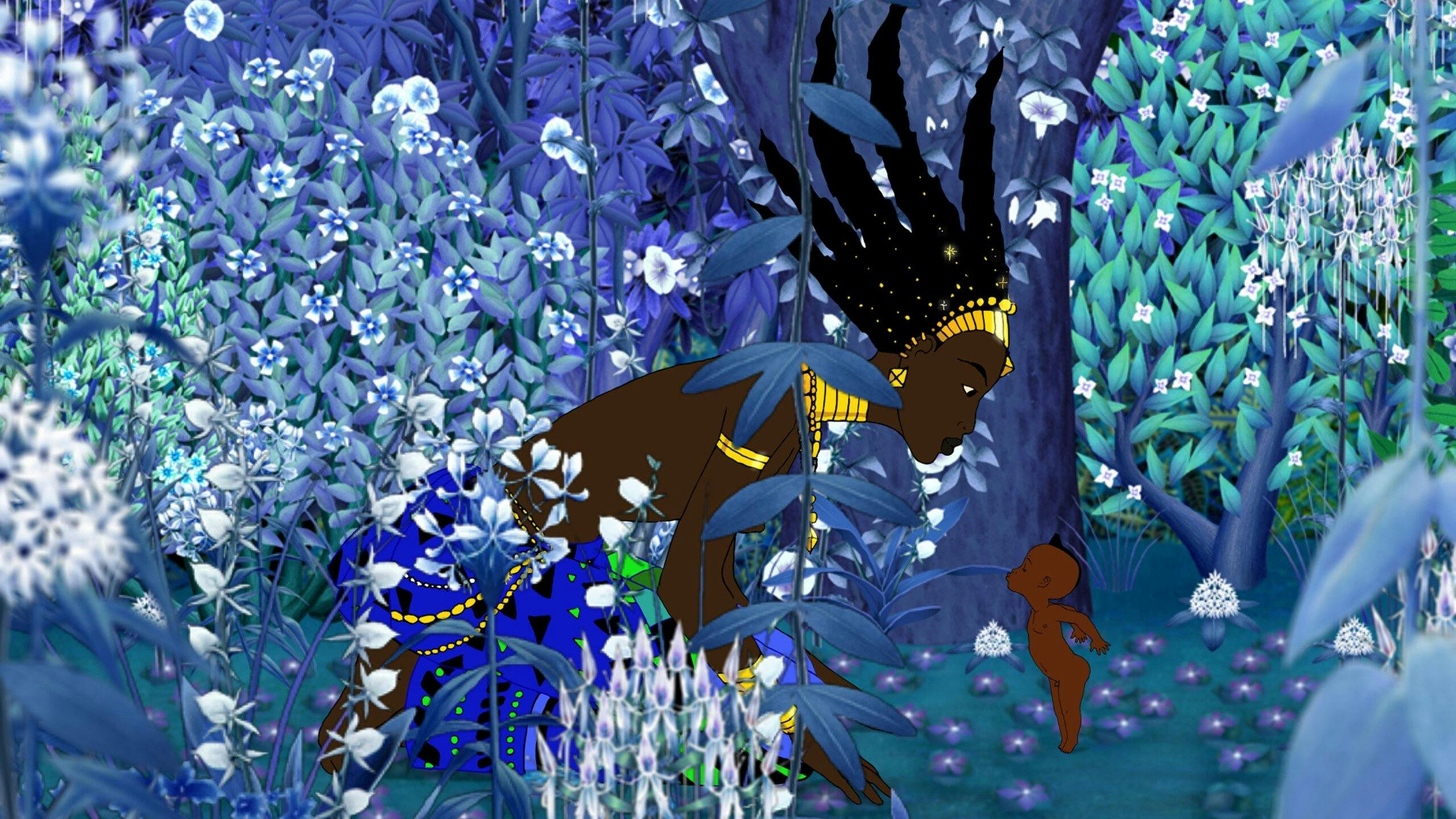 Kiriku e a Feiticeira backdrop