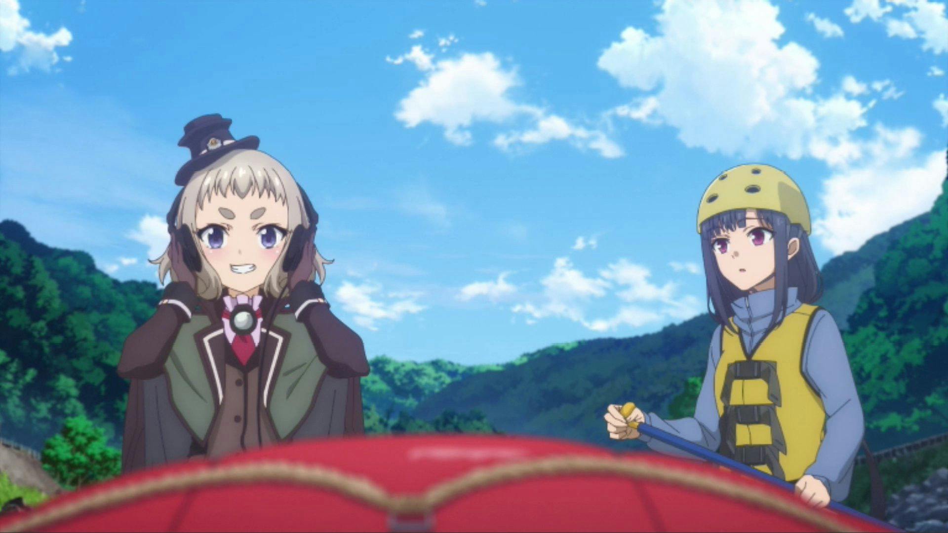 Rail Romanesque backdrop