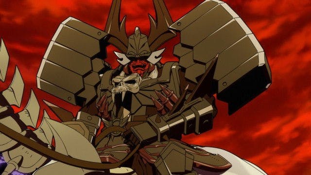 Yoroi-Shinden Samurai Troopers backdrop