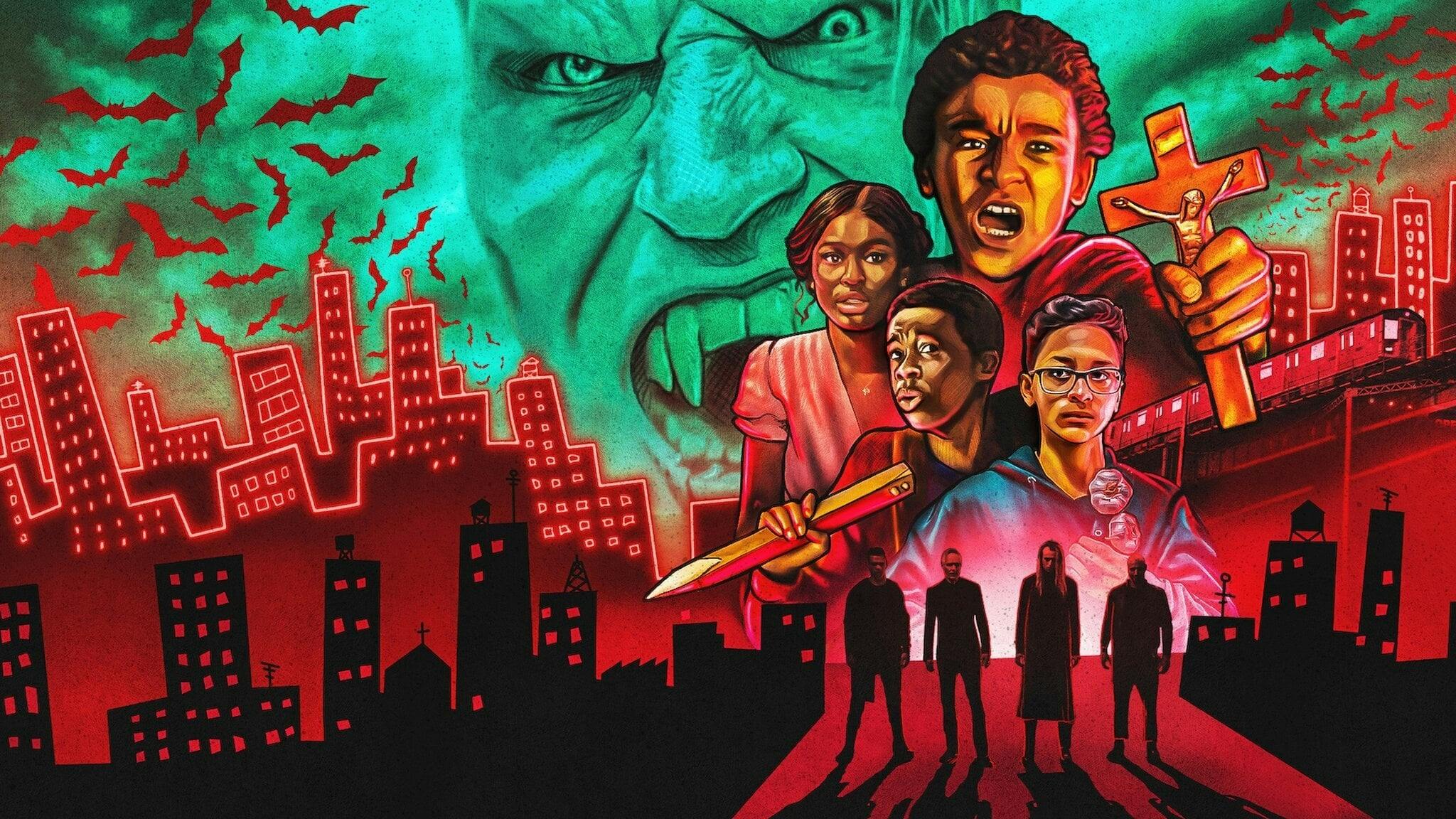 Vampiros X The Bronx backdrop