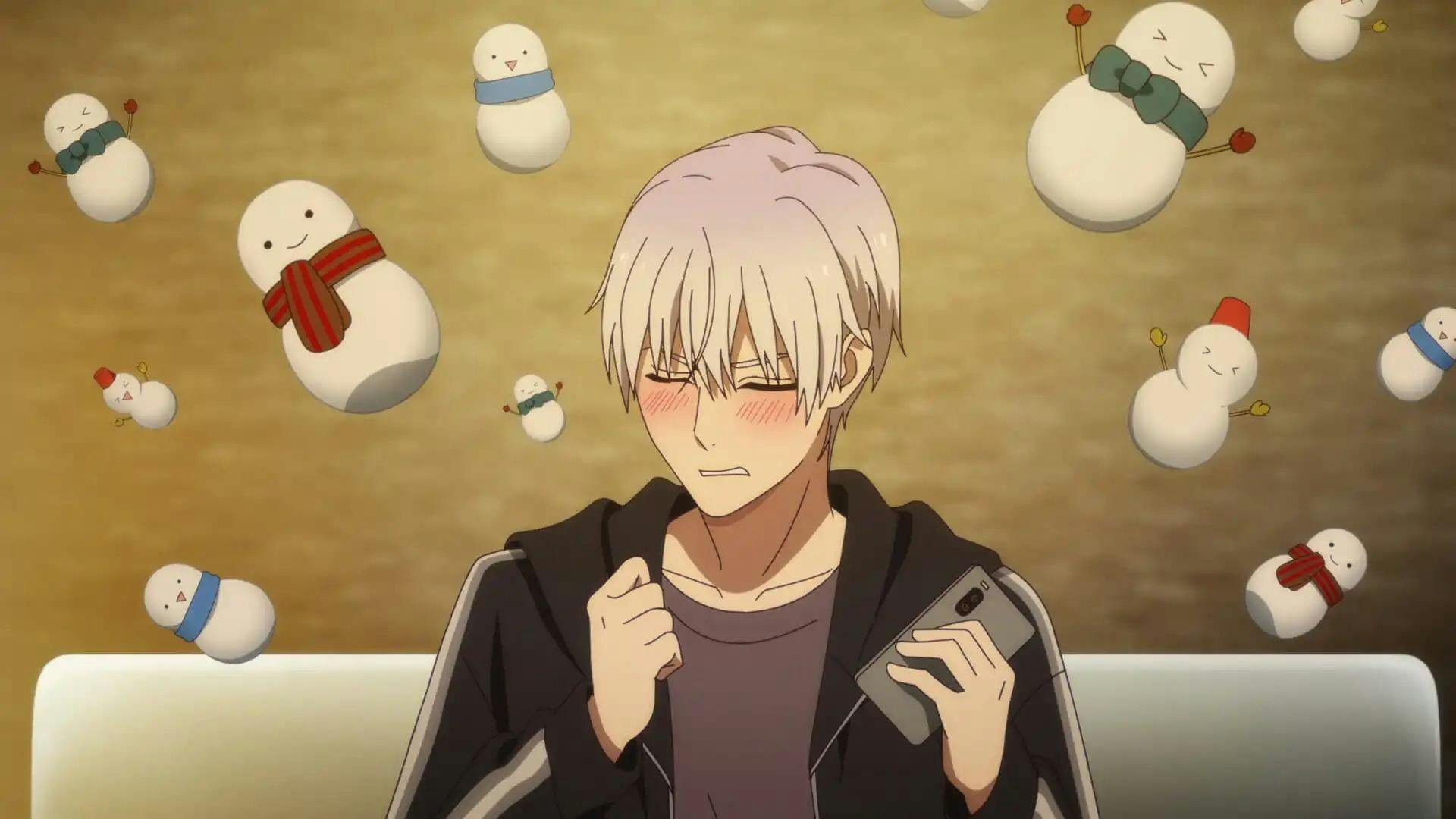 Koori Zokusei Danshi to Cool na Douryou Joshi - episódio 1x3