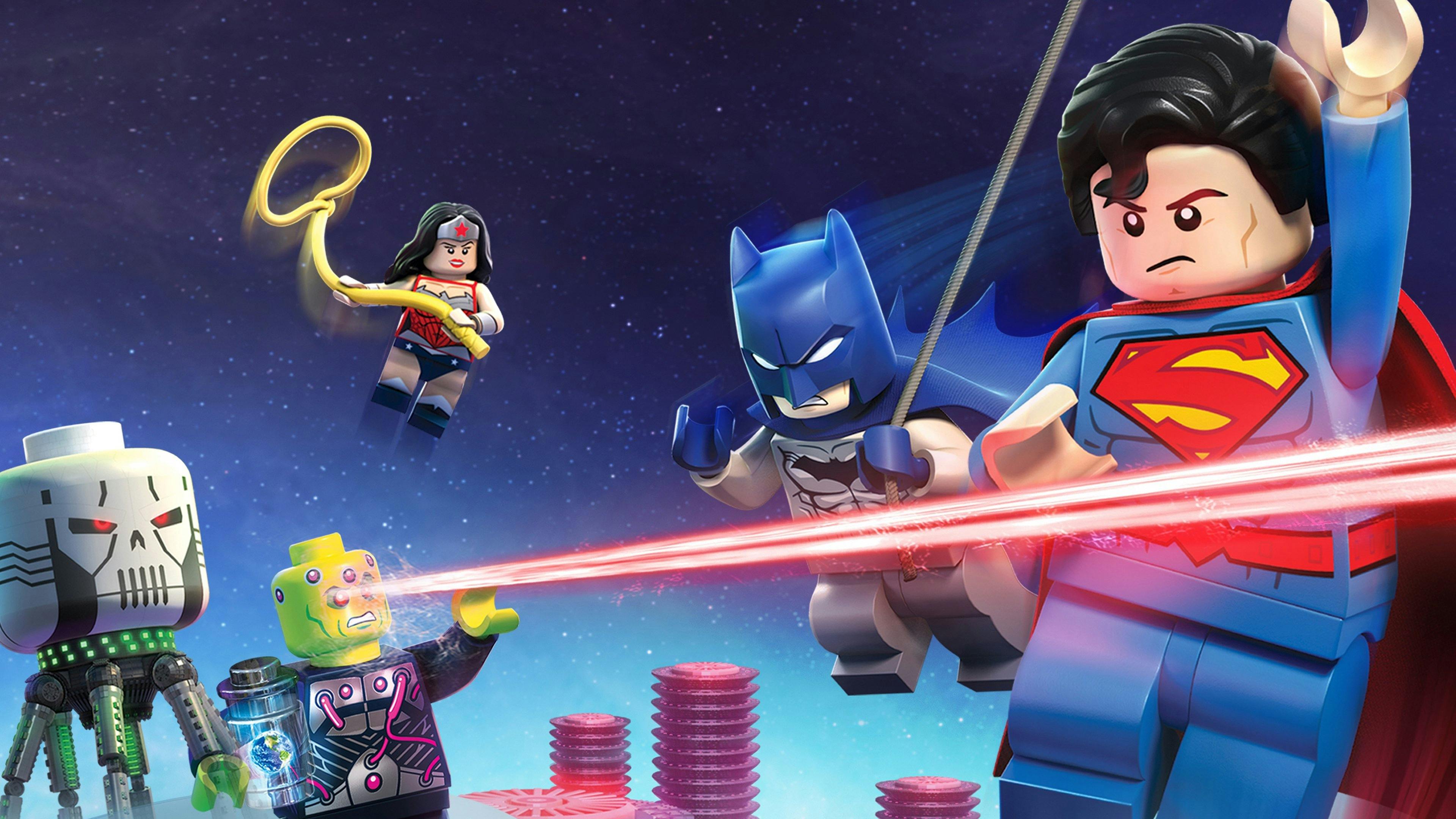 Lego Liga da Justiça: Combate Cósmico backdrop