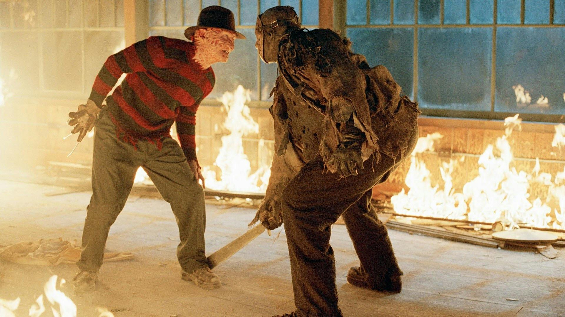 Freddy x Jason backdrop