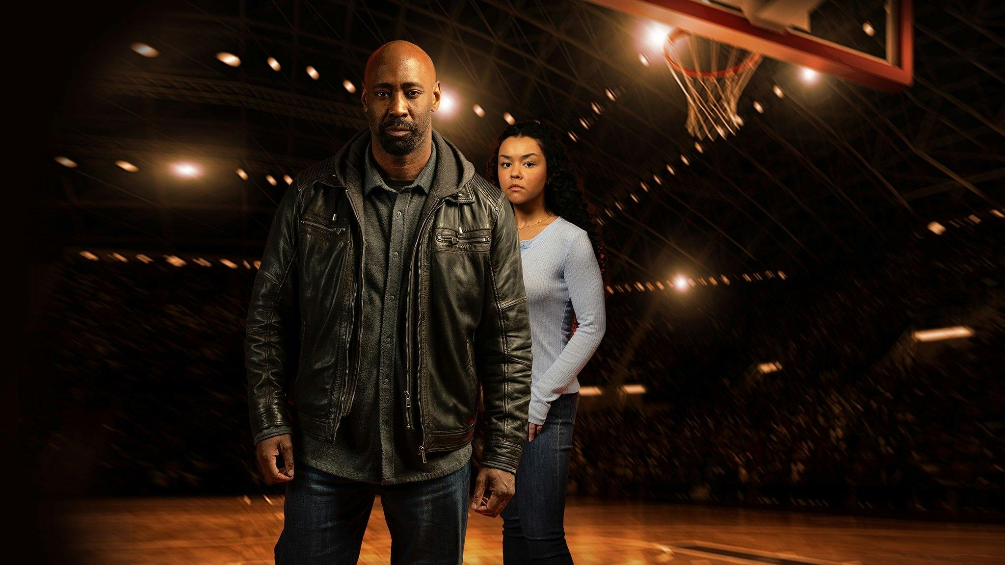 Taken at a Basketball Game backdrop