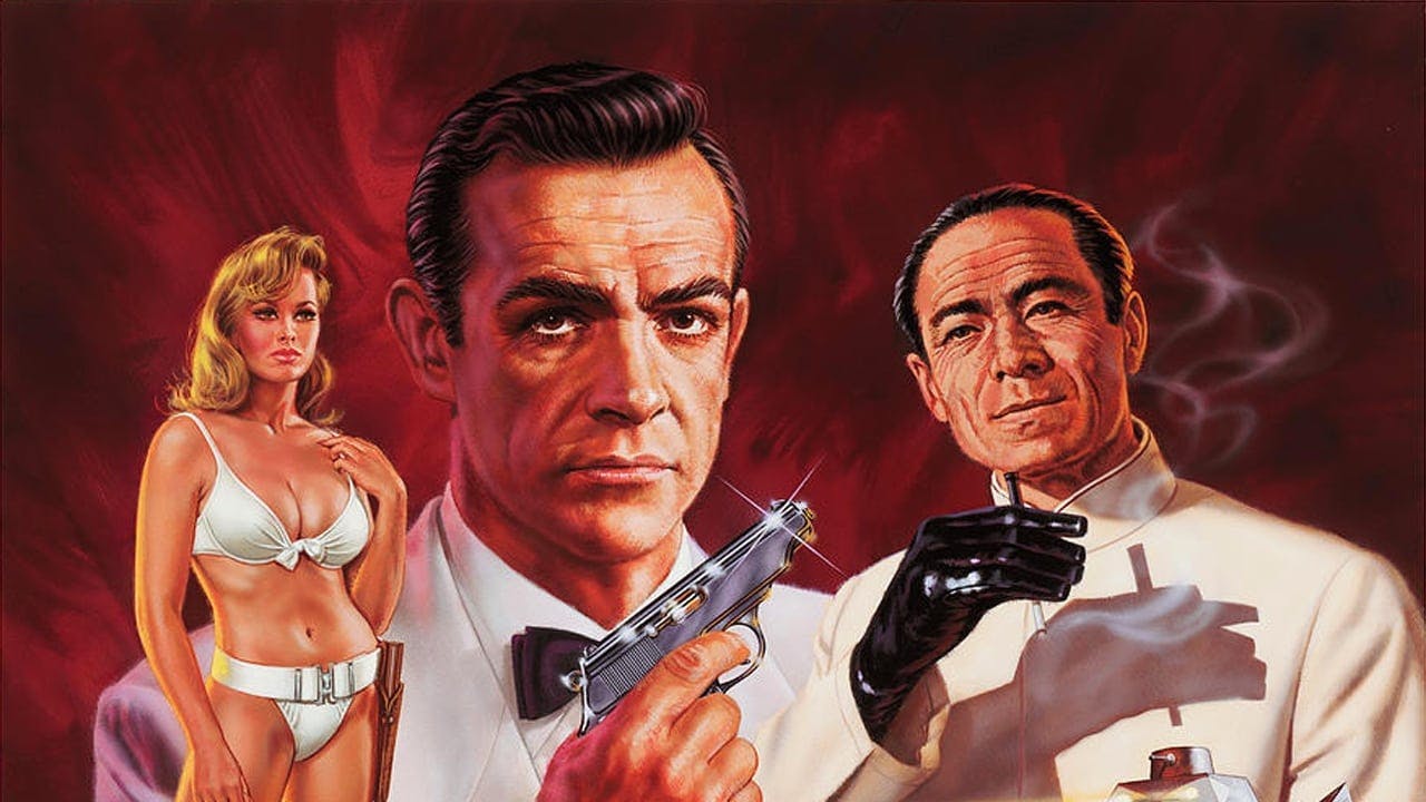 007 Contra o Satânico Dr. No backdrop