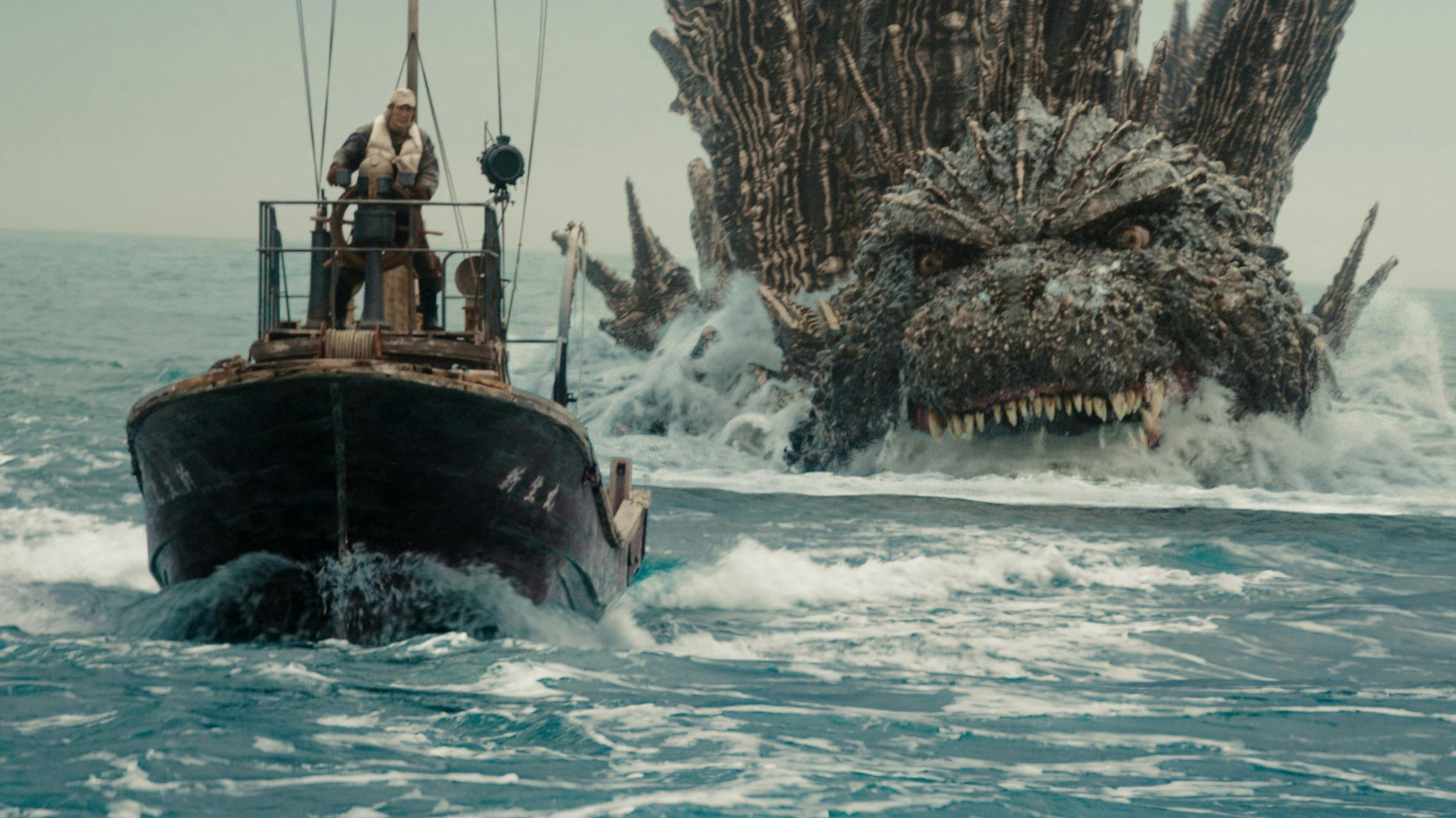 Godzilla Minus One backdrop