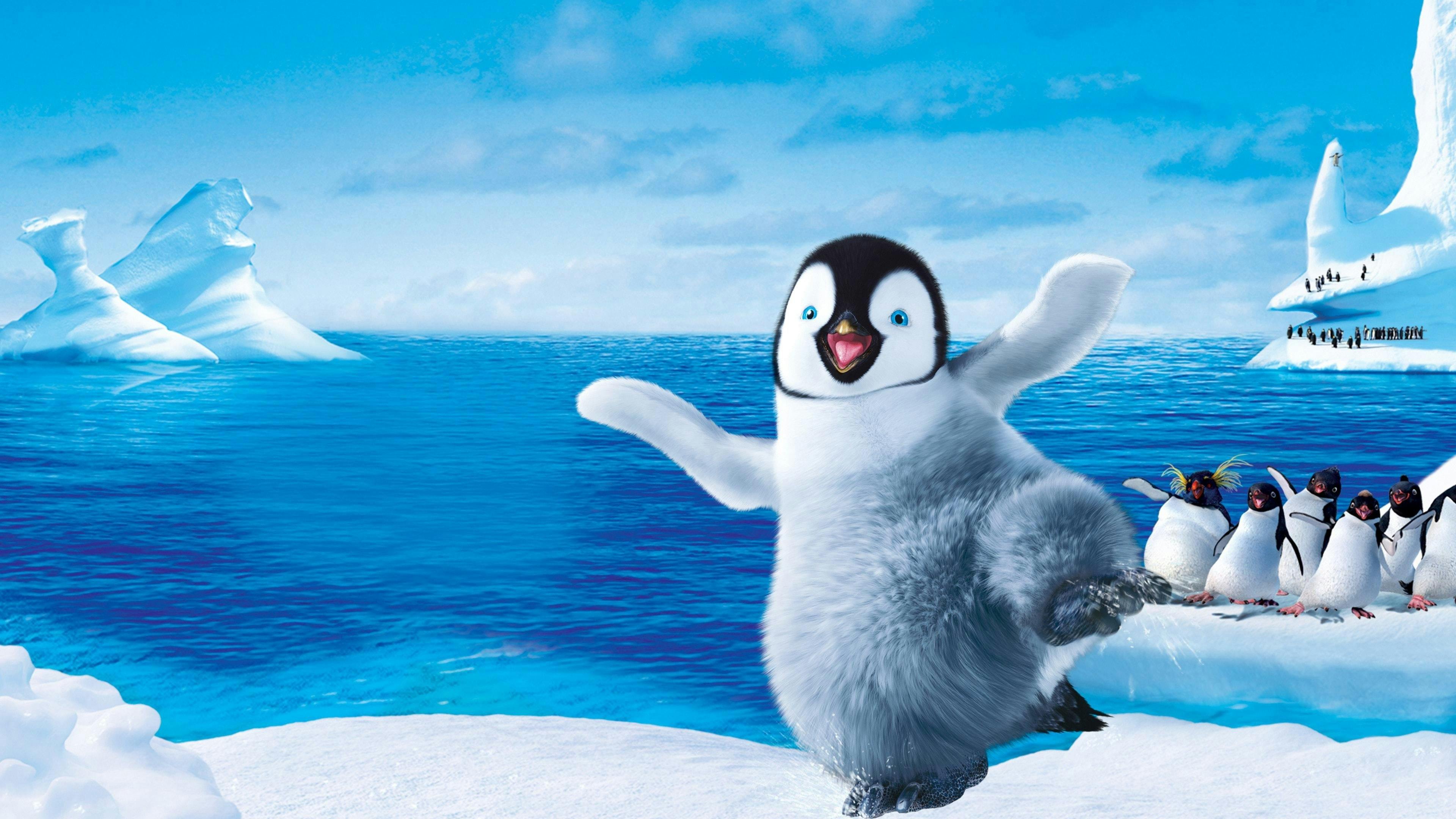 Happy Feet: O Pinguim backdrop