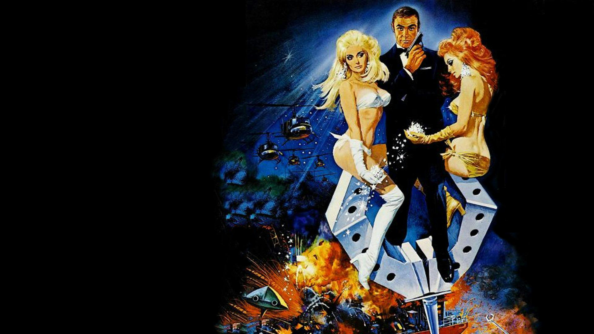 007 Os Diamantes São Eternos backdrop
