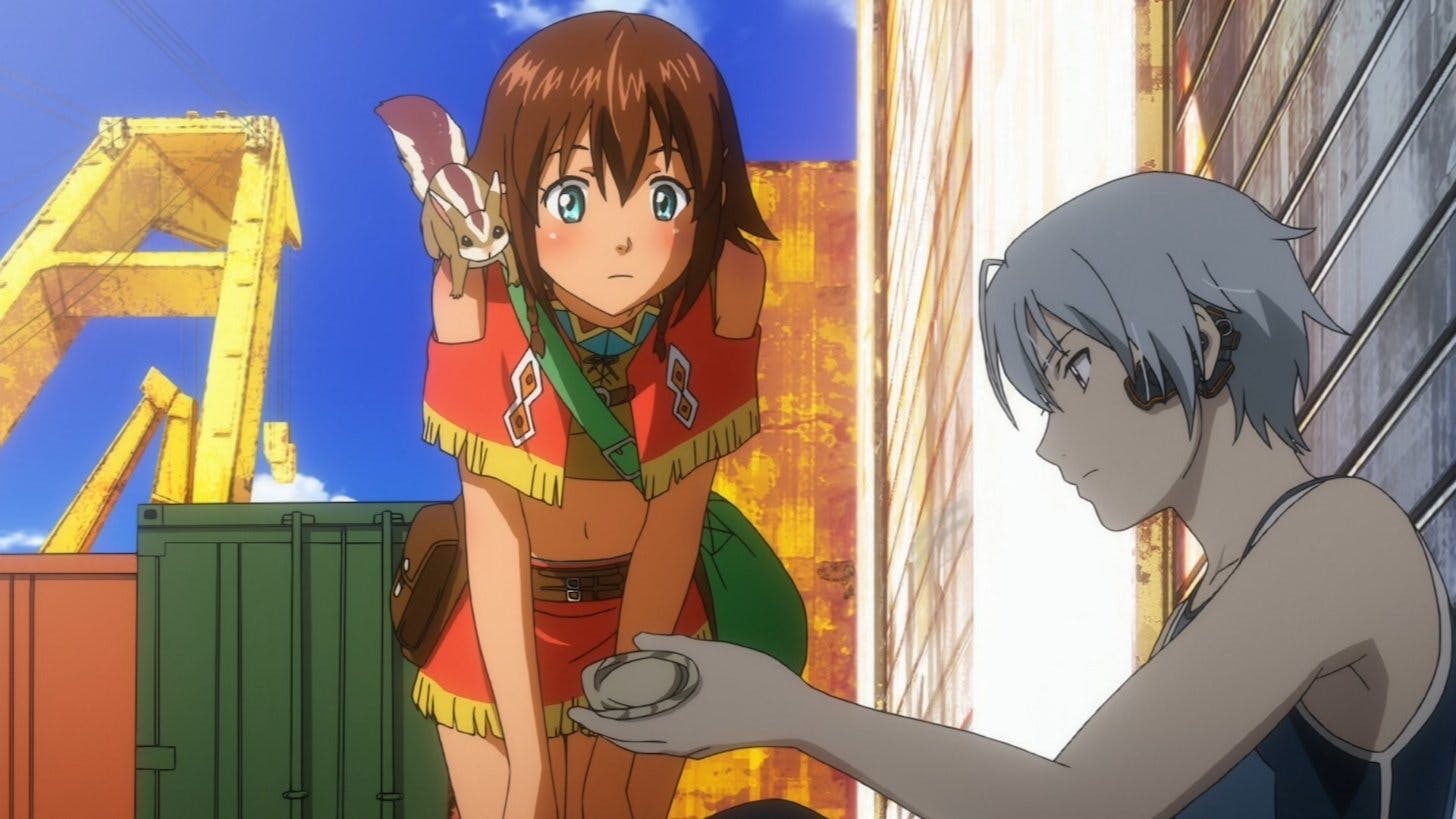 Suisei no Gargantia - episódio 1x4