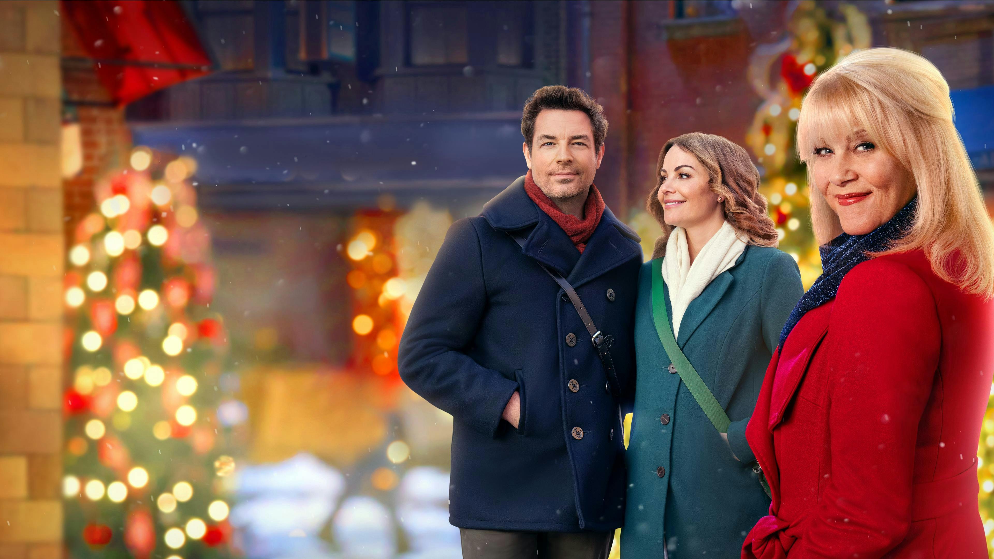 Ms. Christmas Comes to Town backdrop