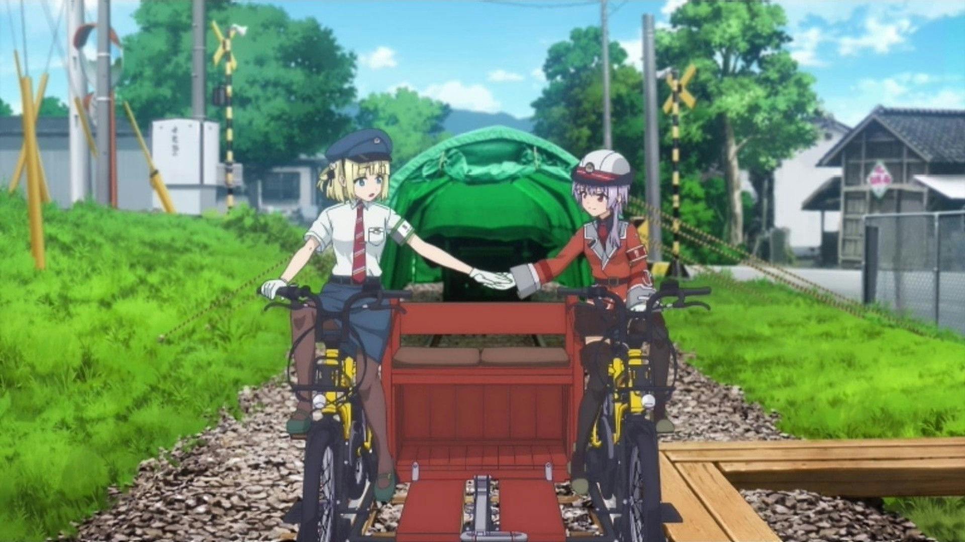 Rail Romanesque backdrop